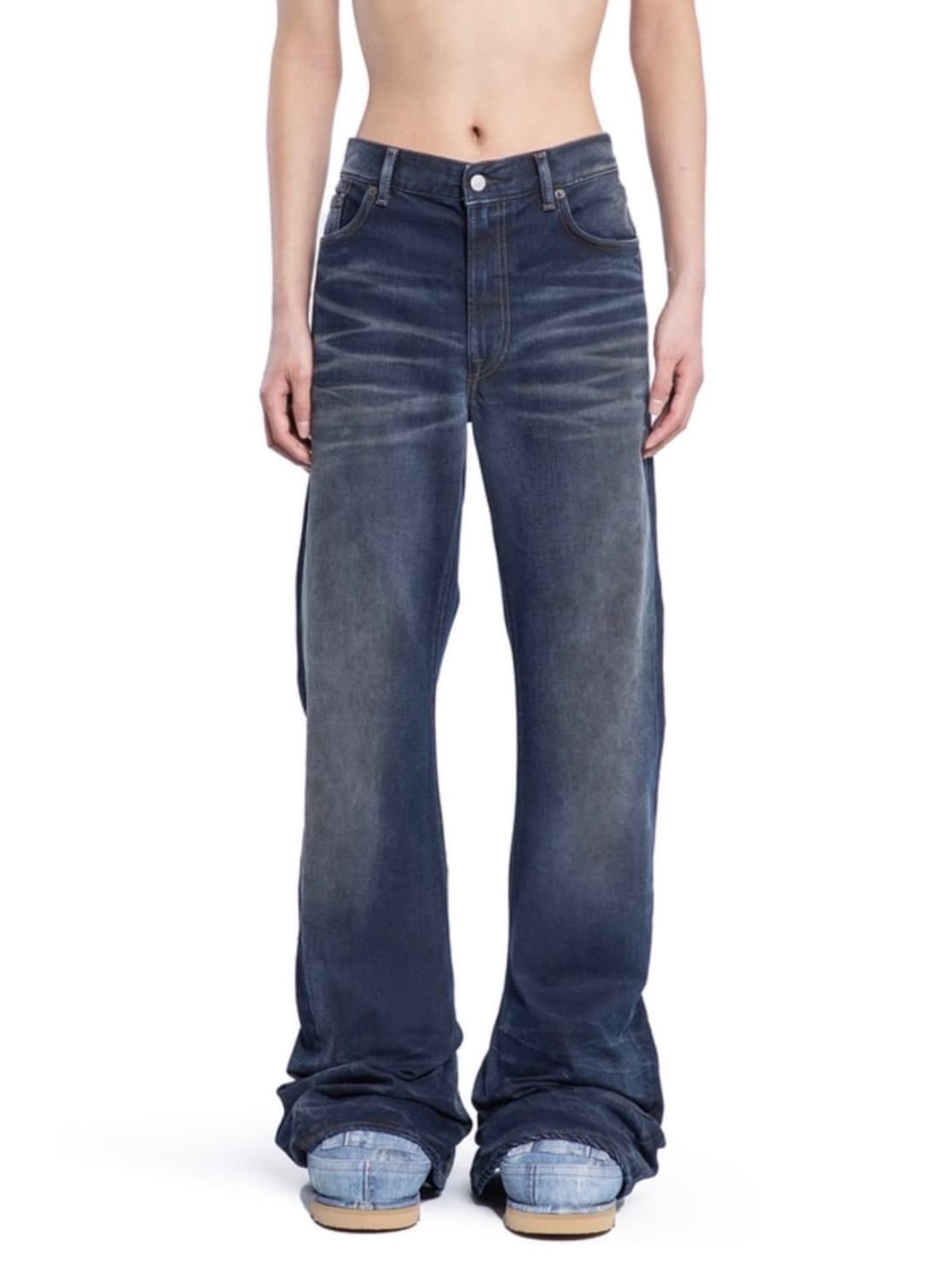 Acne Studios 아크네스튜디오 부츠컷 워싱 데님 팬츠 상품이미지6