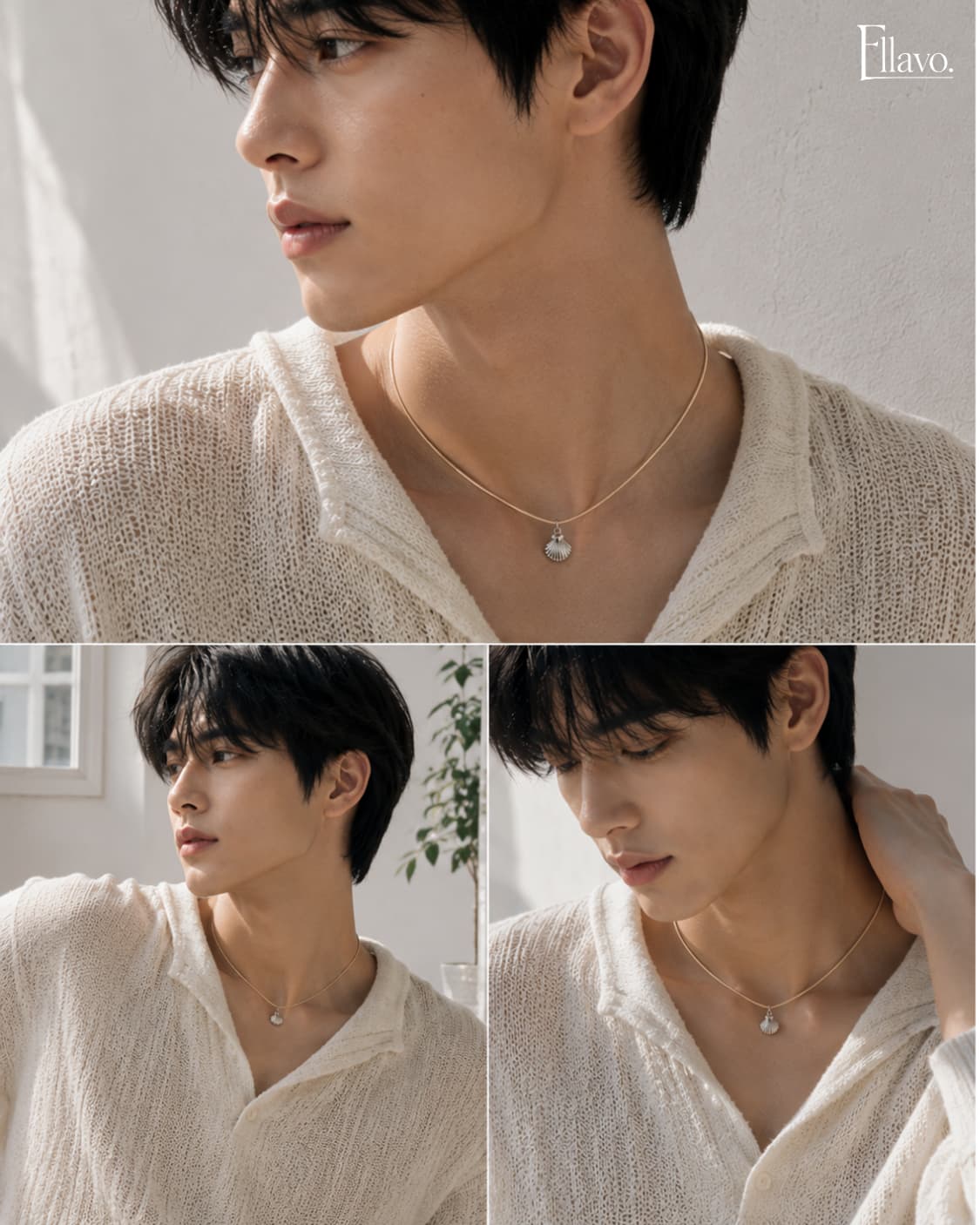 Ellavo Cove Rope Necklace 상품이미지3