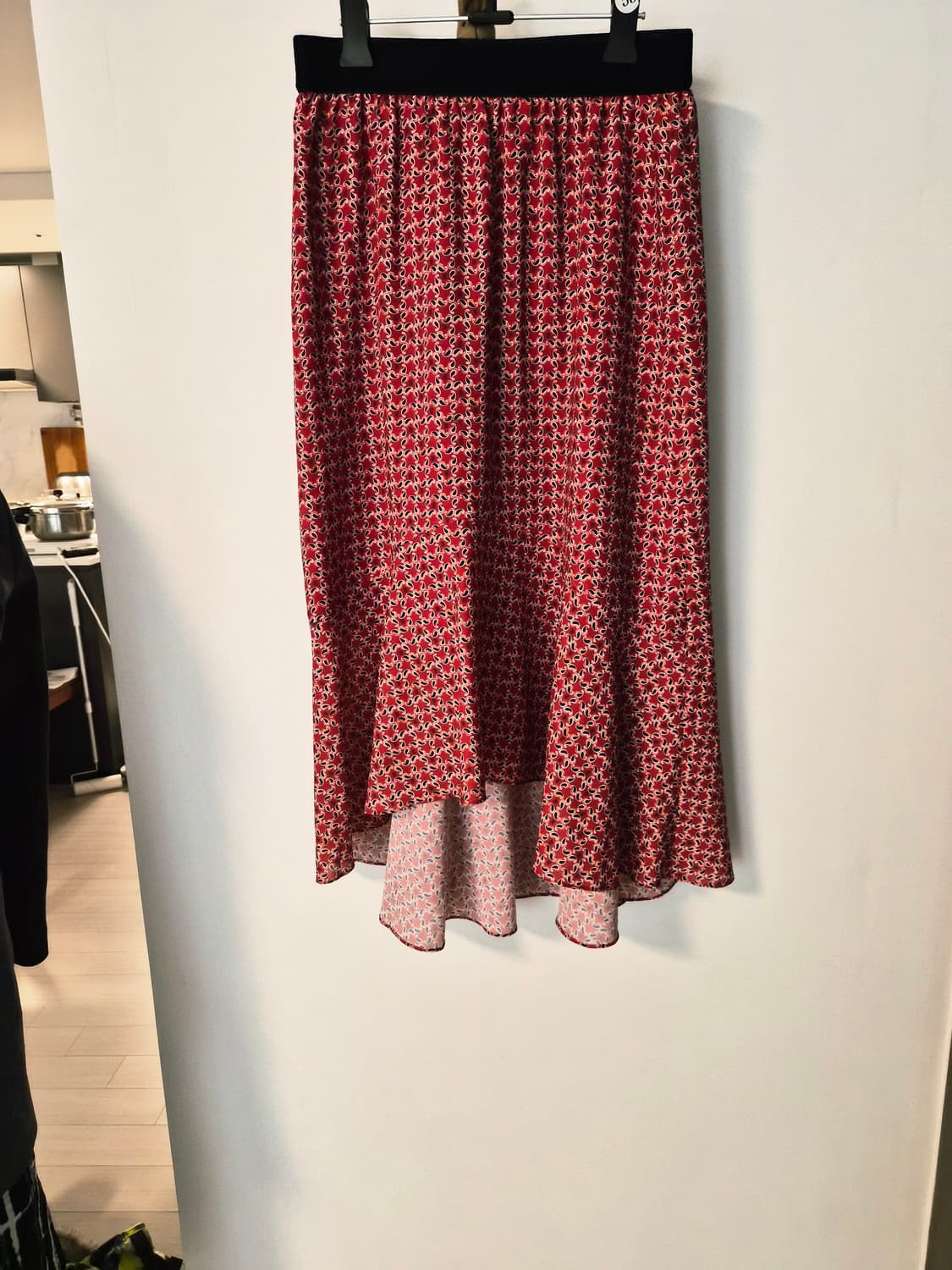 [정품] 마쥬(Maje) 페이즐리 언밸런스 롱 스커트 상품이미지2