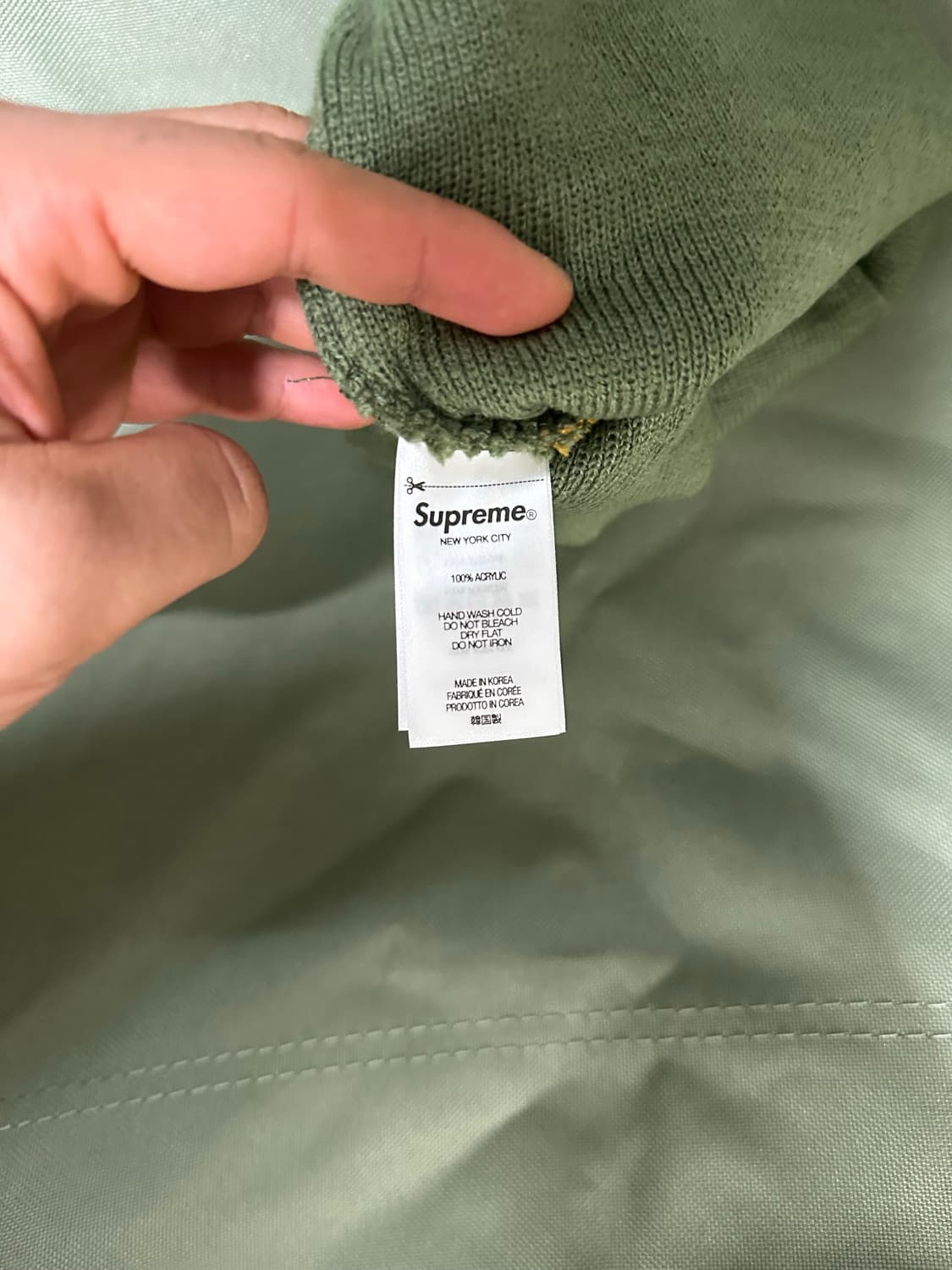 슈프림 비니 상품이미지2