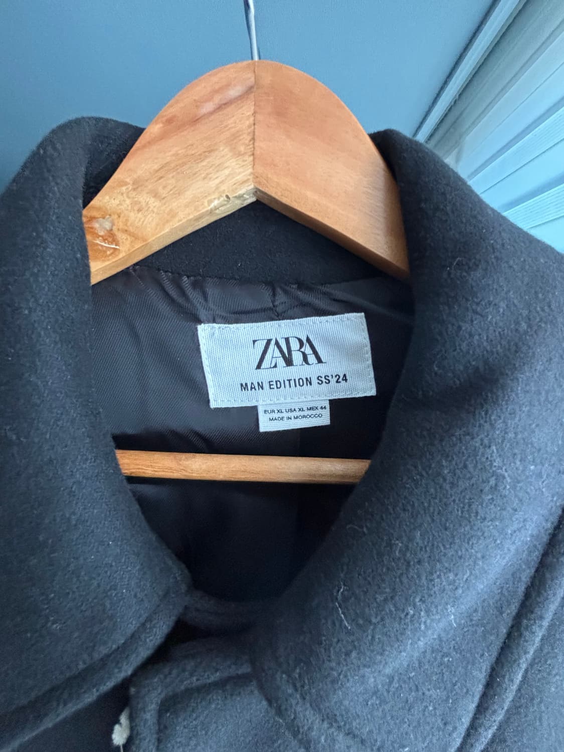 자라 울블렌드 자켓 xl 상품이미지7