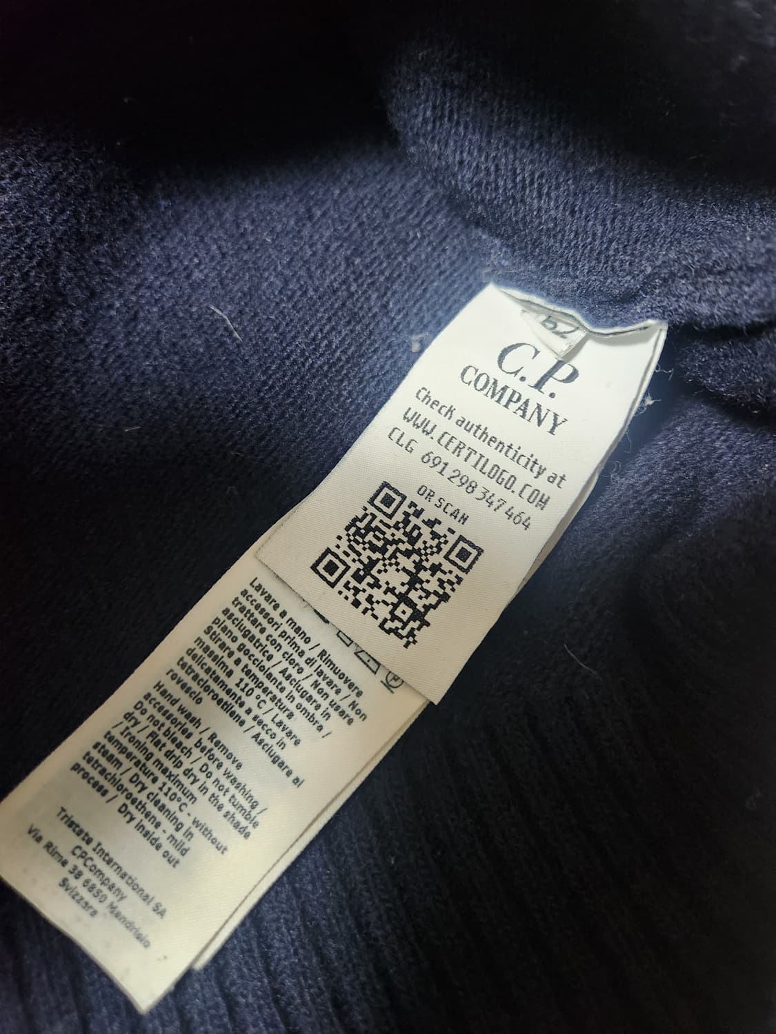 cp컴퍼니 울 니트 XL 상품이미지3