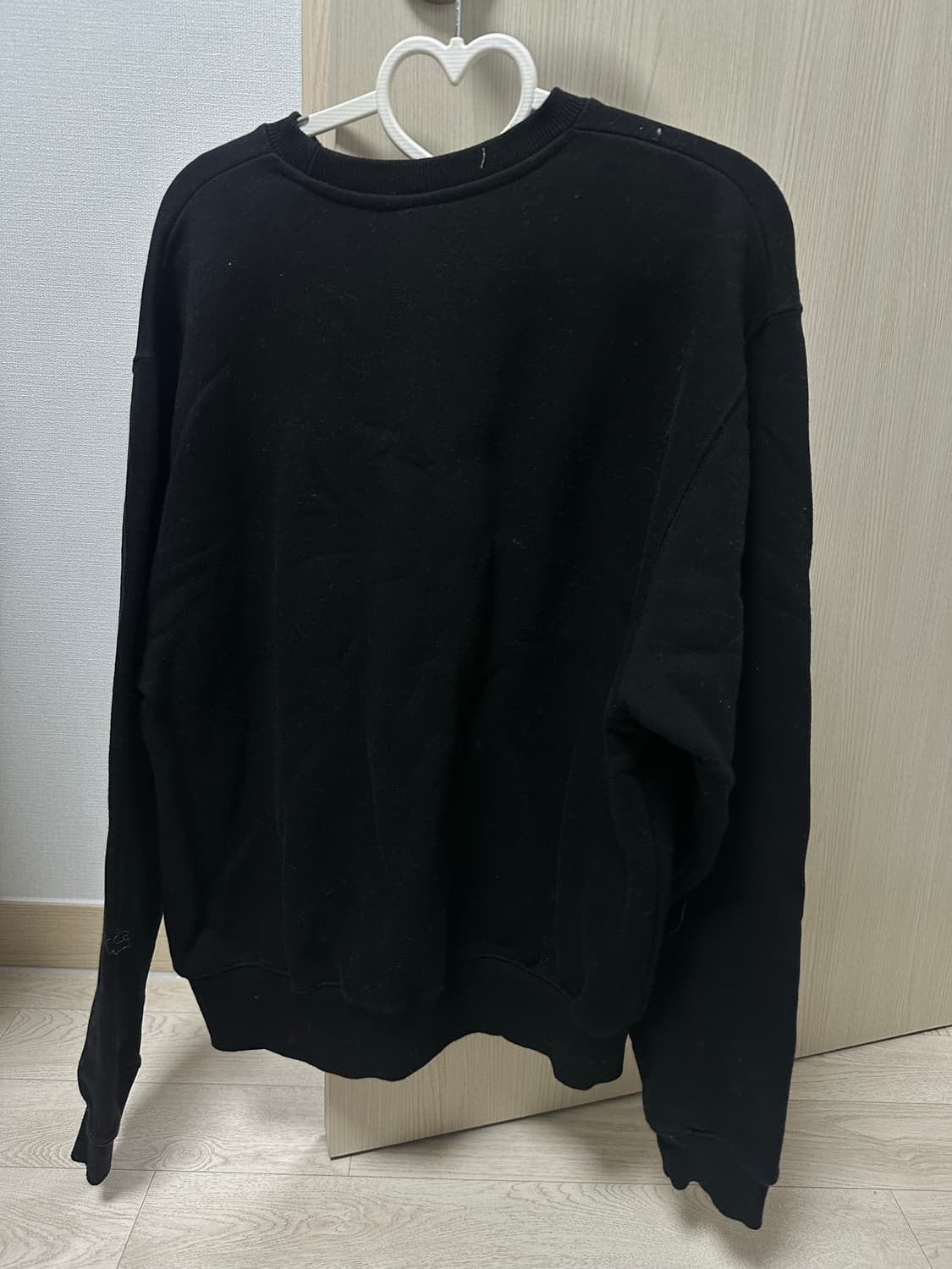 더바이닐하우스 링크 스웨트 셔츠 블랙 S  상품이미지2