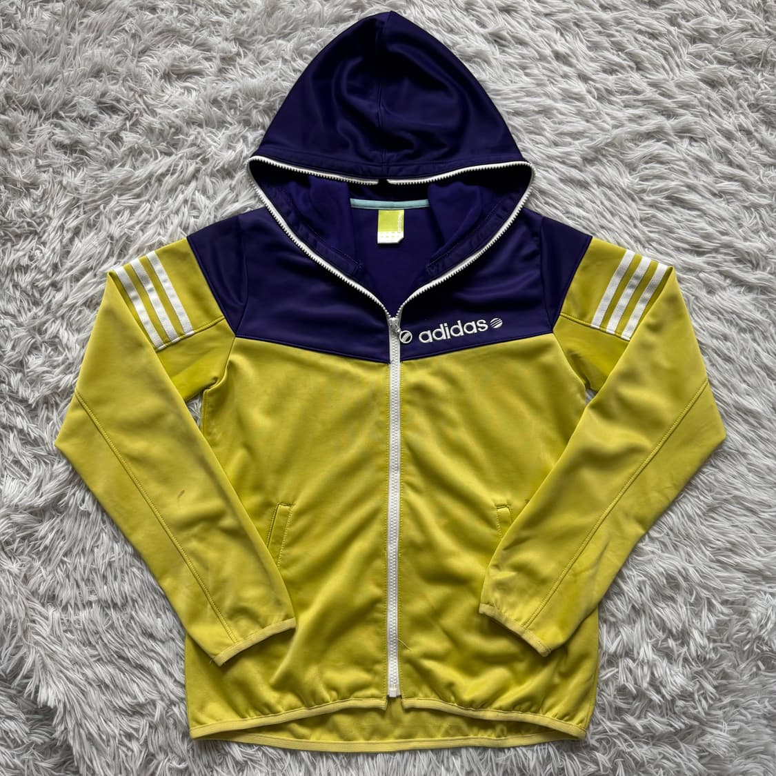 ADIDAS 일본빈티지 져지 후드집업 아디다스 후드집업 L 42 상품이미지2