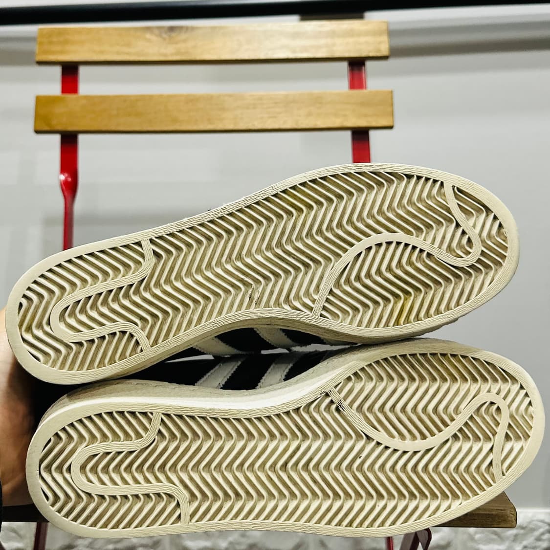 255) 아디다스 운동화 남성 남자 신발 슈퍼스타 82 코어 블랙 상품이미지6