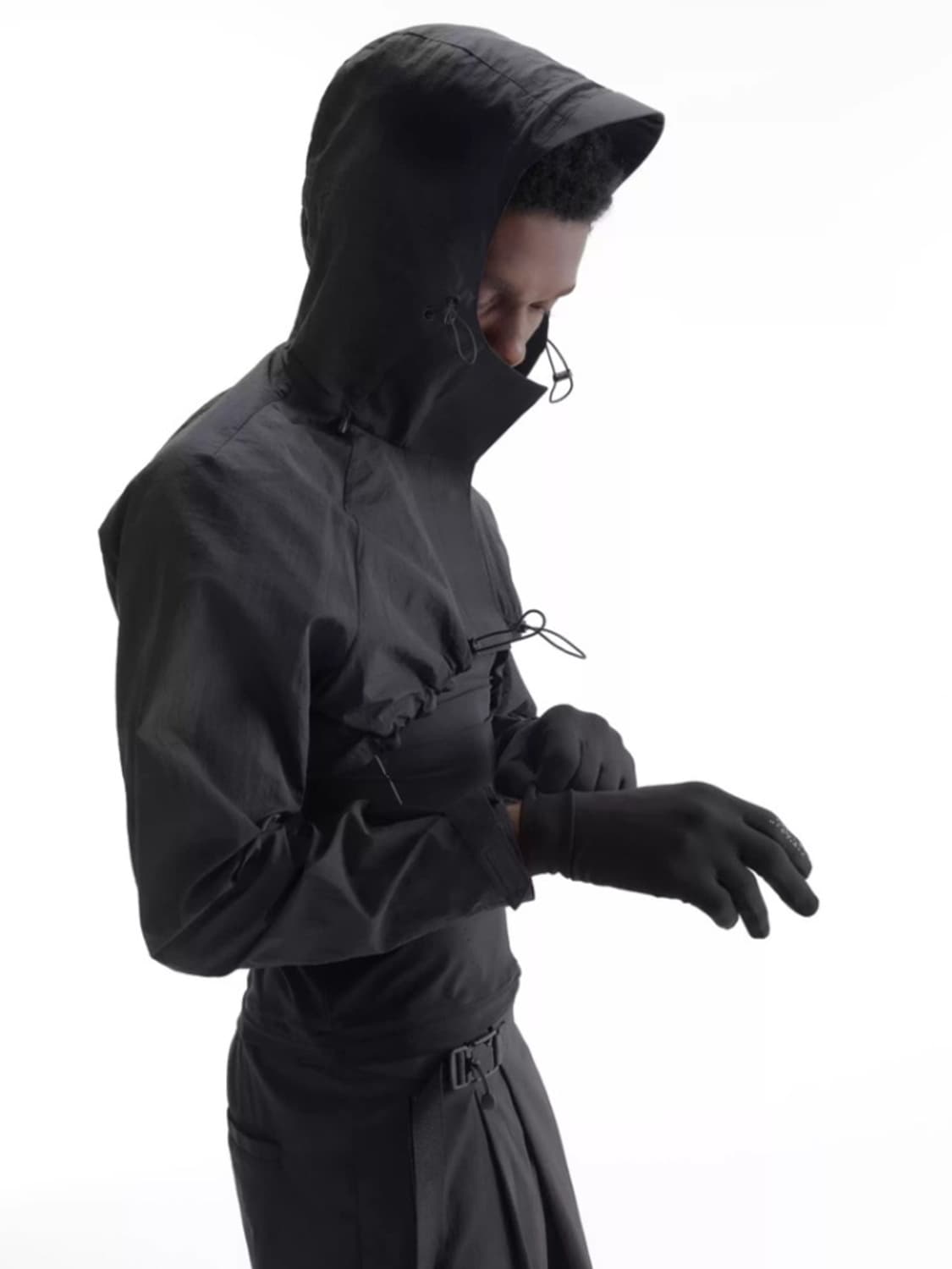 Dox 테크 크롭 후드 자켓 상품이미지8