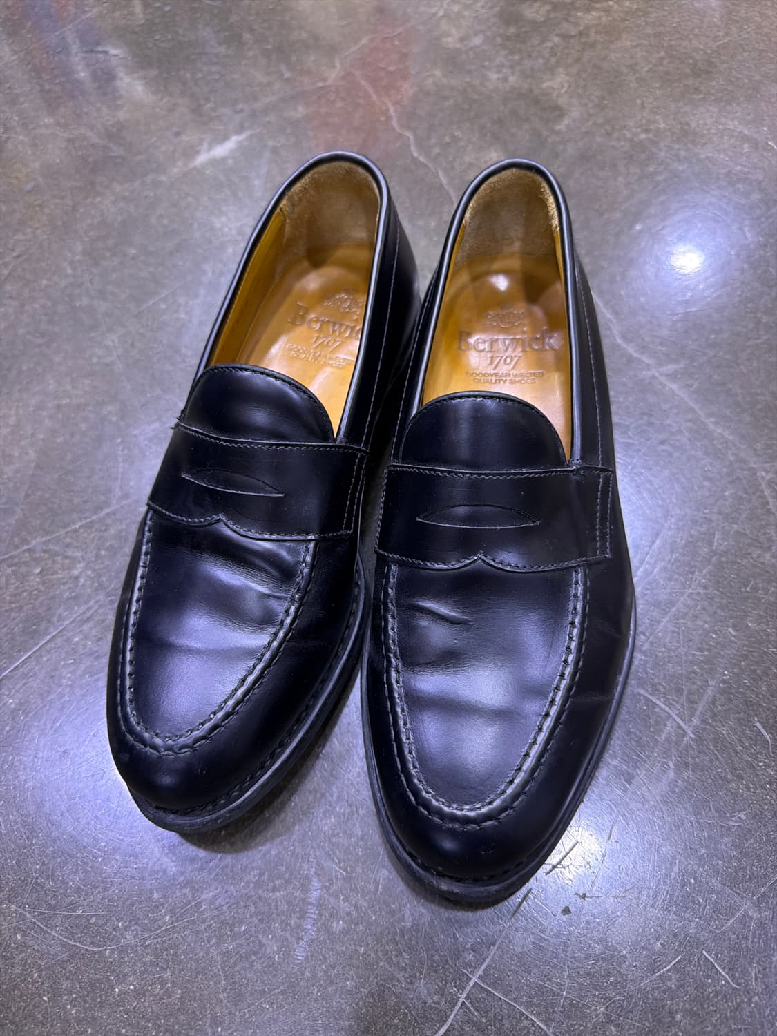 버윅 9628 클래식 페니로퍼 블랙 사이즈 5 (240) 상품이미지2