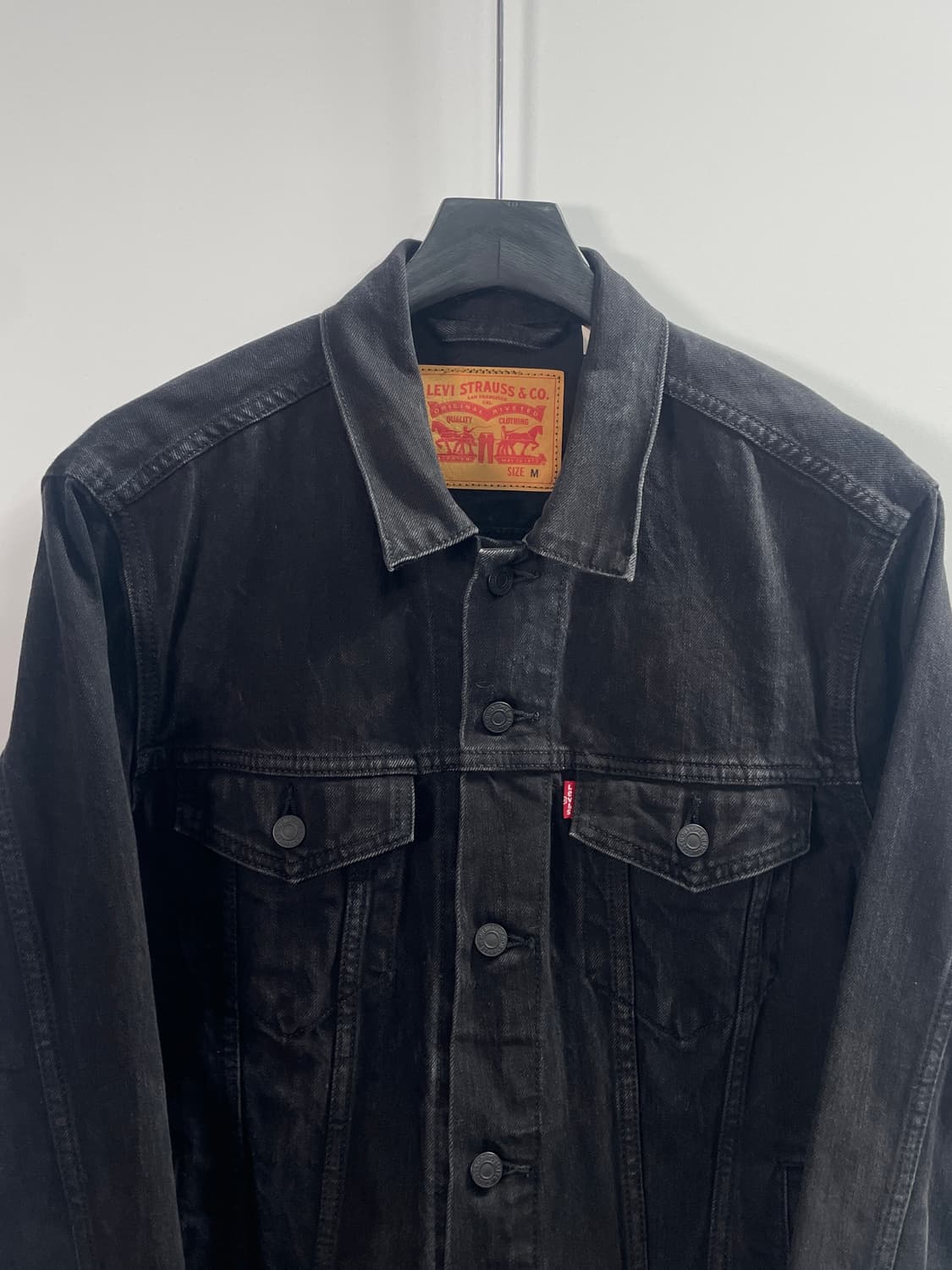 리바이스 3세대 흑청 데님자켓 (on.713)   상품이미지2