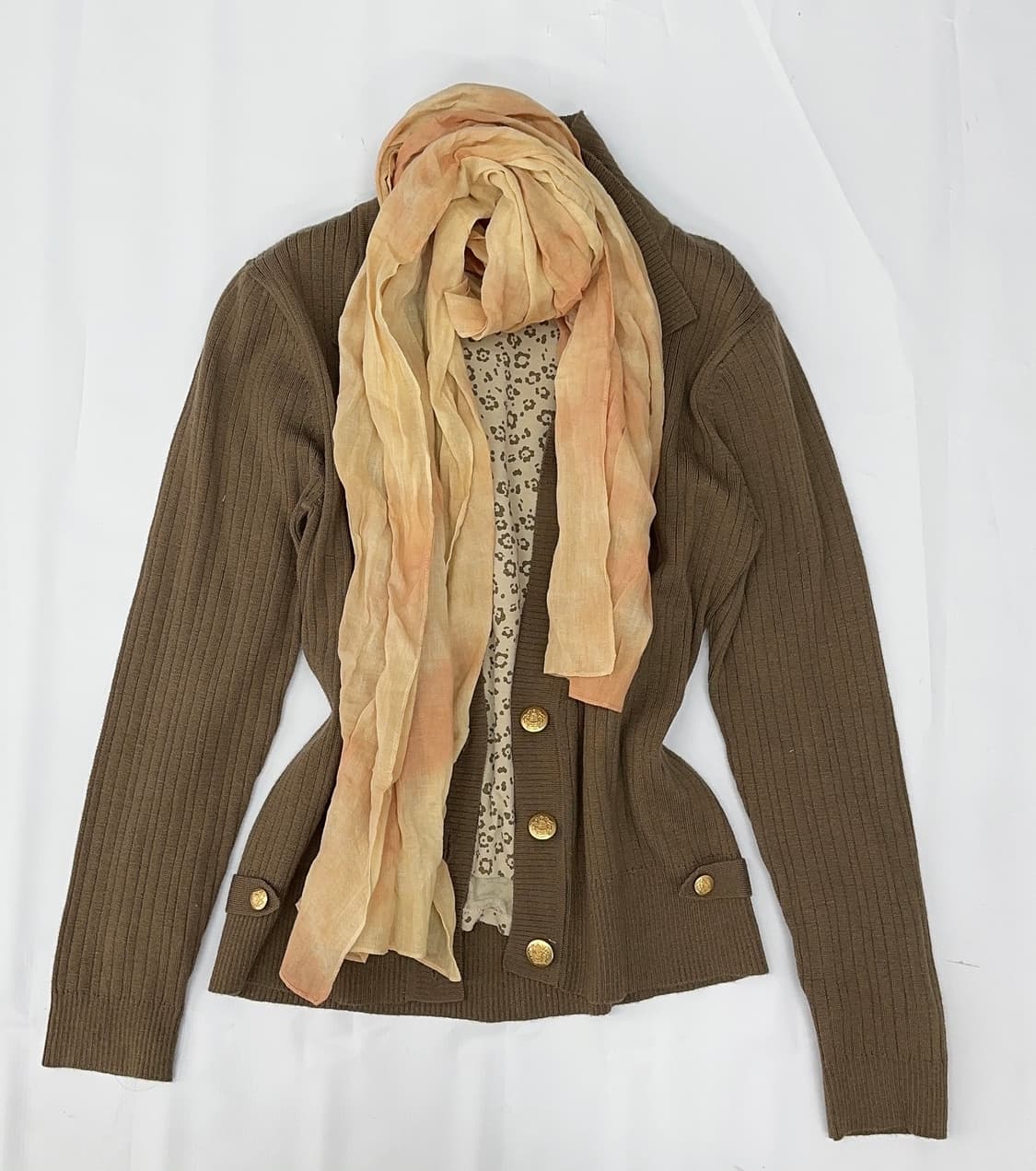 🐆나나깔 머플러 레오파드 코디세트🐆 가디건 레이어드 에스닉 그런지 상품이미지2