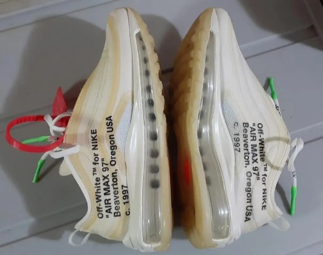 나이키 에어맥스97 OG X 오프화이트 더텐 화이트  상품이미지5