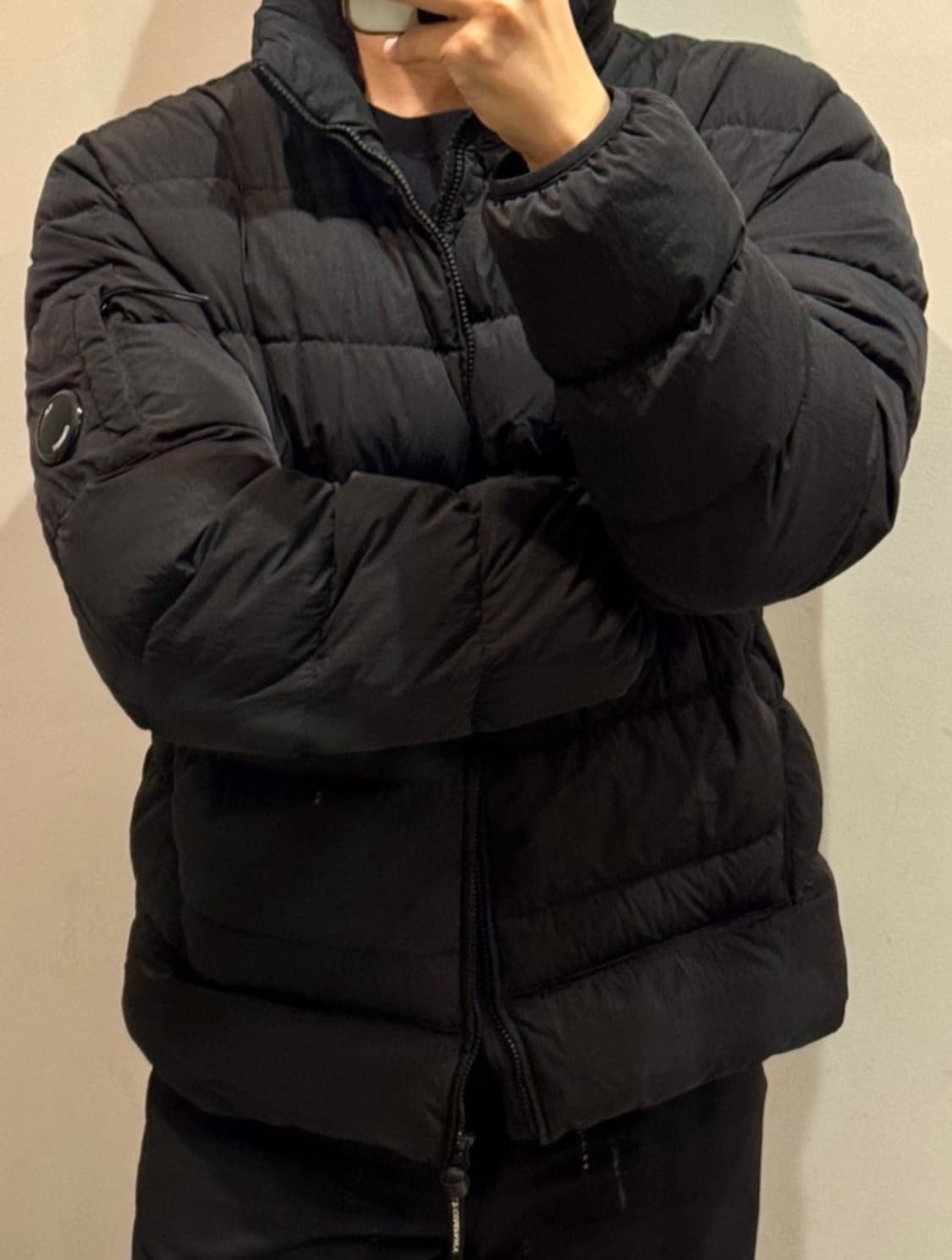 CP컴퍼니 에코 크롬 R 다운 자켓 네이비 상품이미지7