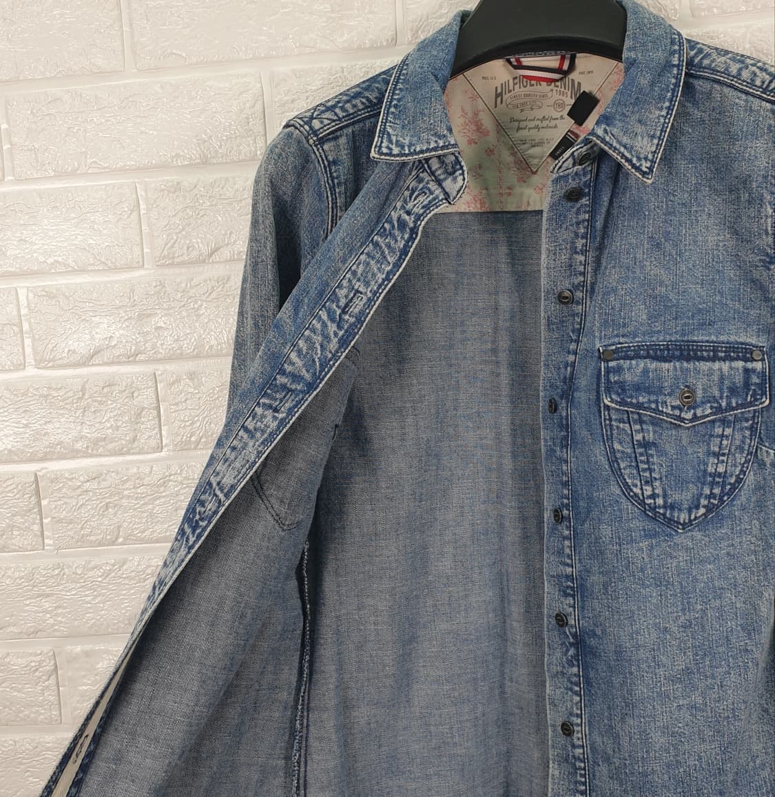 [90]타미힐피거 데님 셔츠 상품이미지5