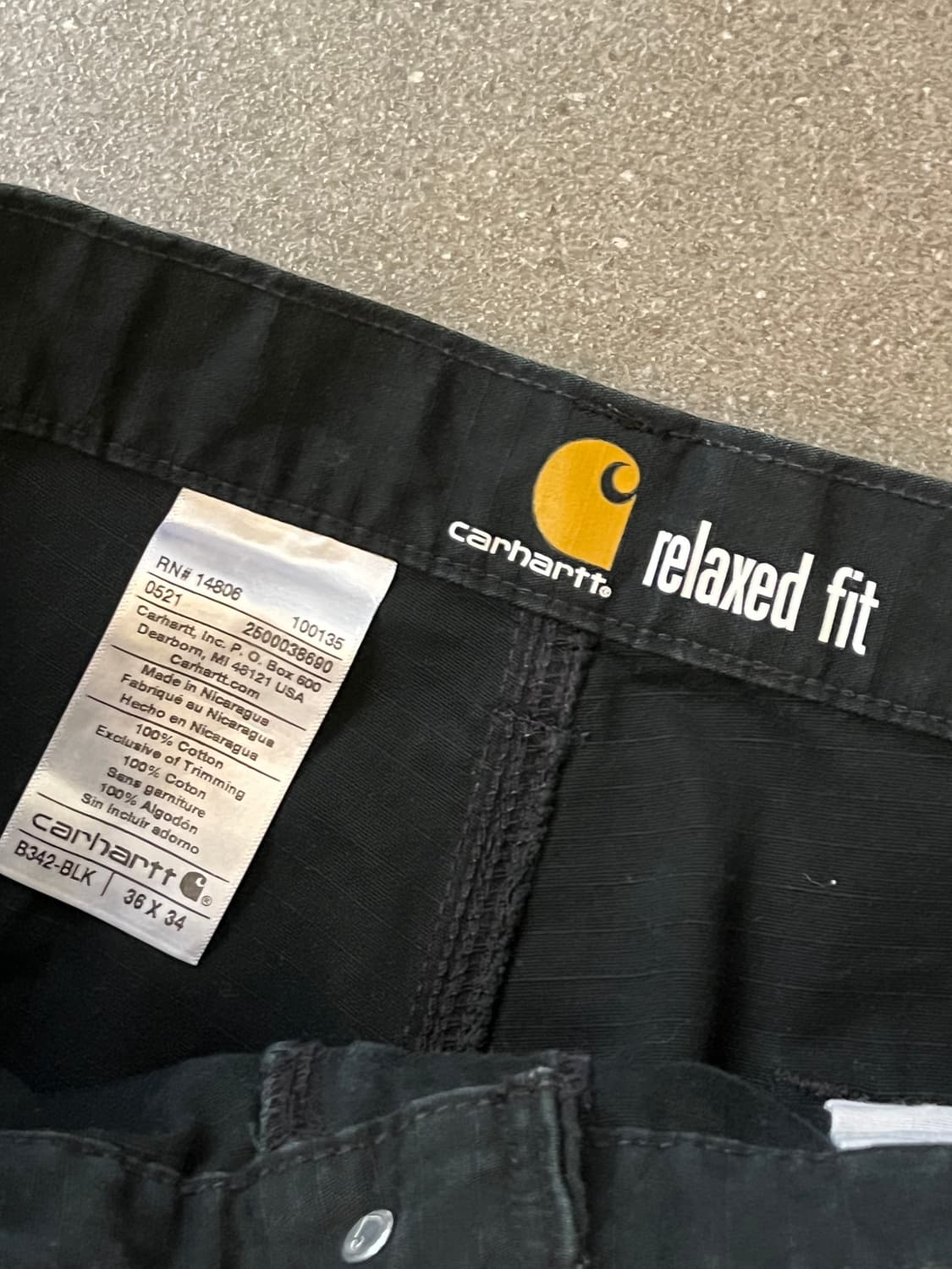 칼하트 카고팬츠 상품이미지3