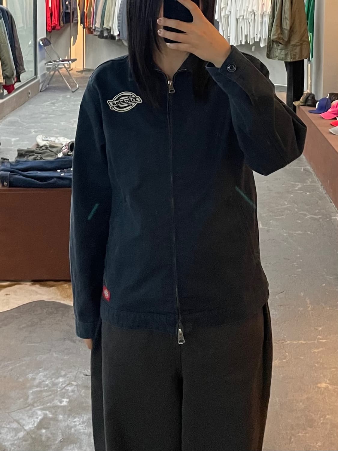 디키즈 네이비 아이젠하워 워크자켓 H2063 상품이미지1