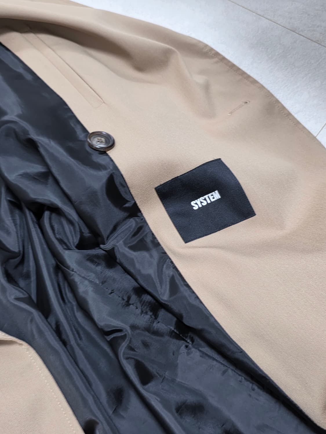 시스템옴므 트렌치코트  상품이미지2