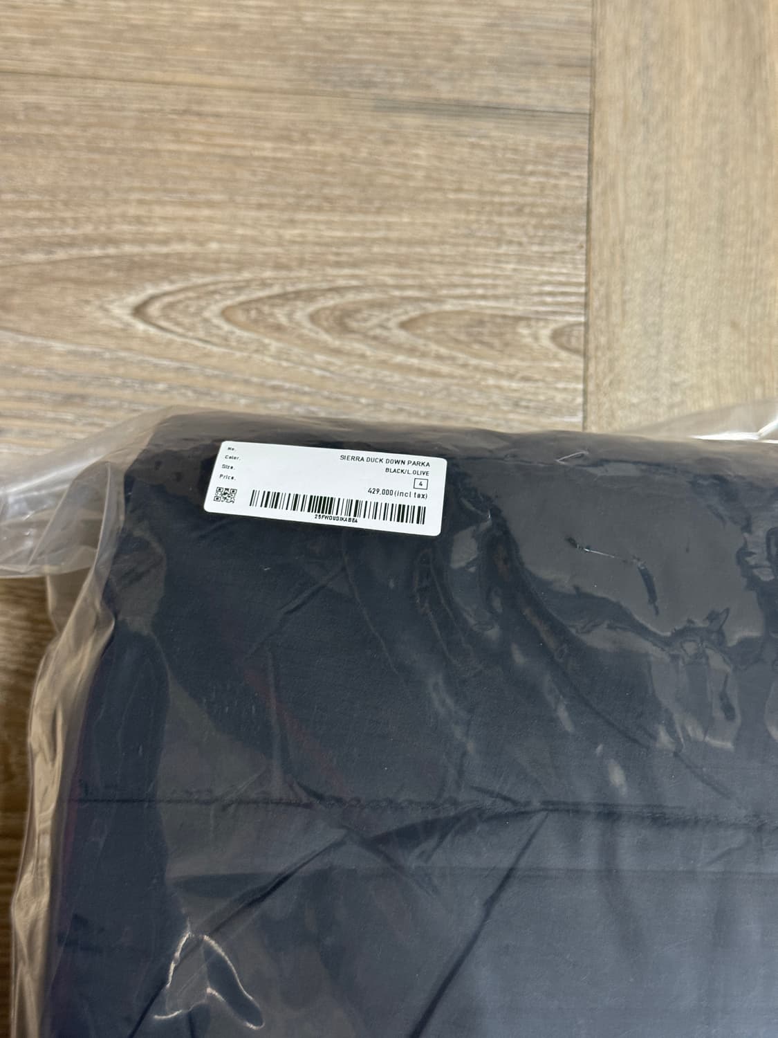 비헤비어 시에라 덕다운 블랙/올리브 4사이즈 상품이미지5