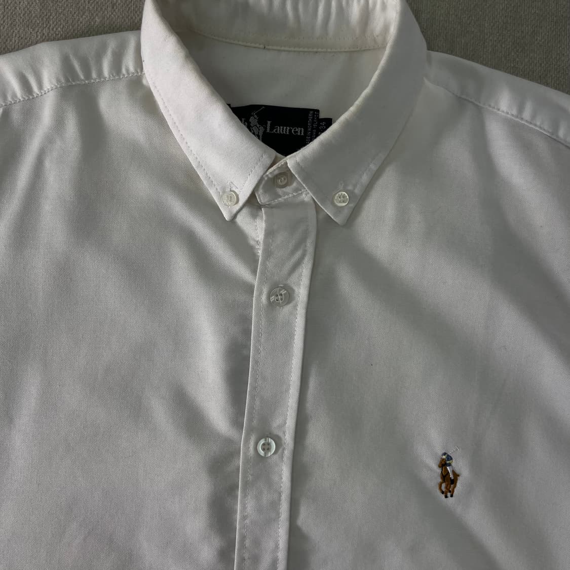 105 폴로랄프로렌 코튼 화이트 셔츠 상품이미지2