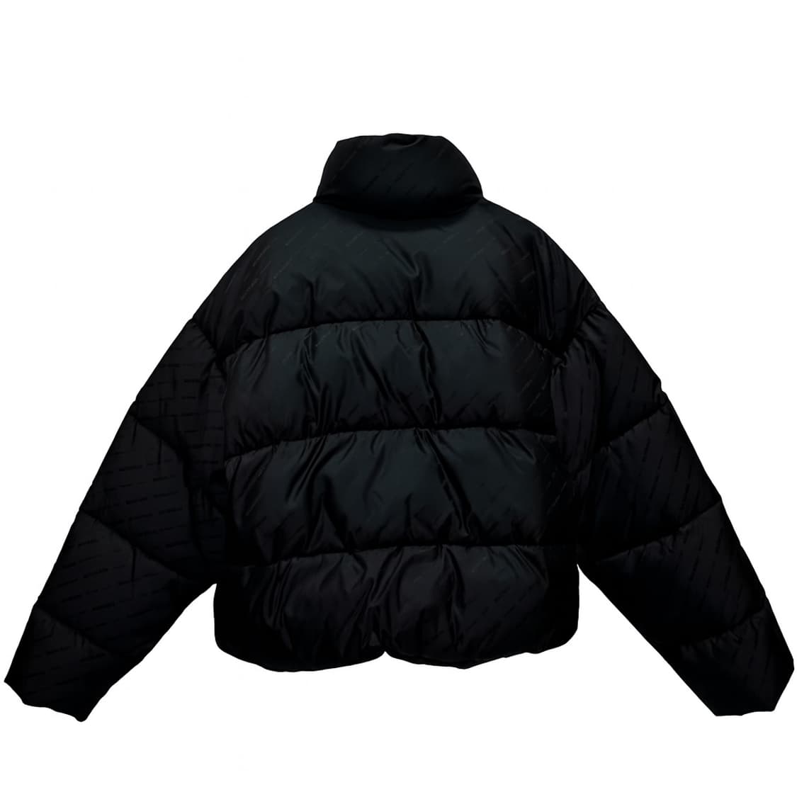 발렌시아가 올오버 BB 로고 패딩 재킷 (여성 크롭 오버핏)  상품이미지4