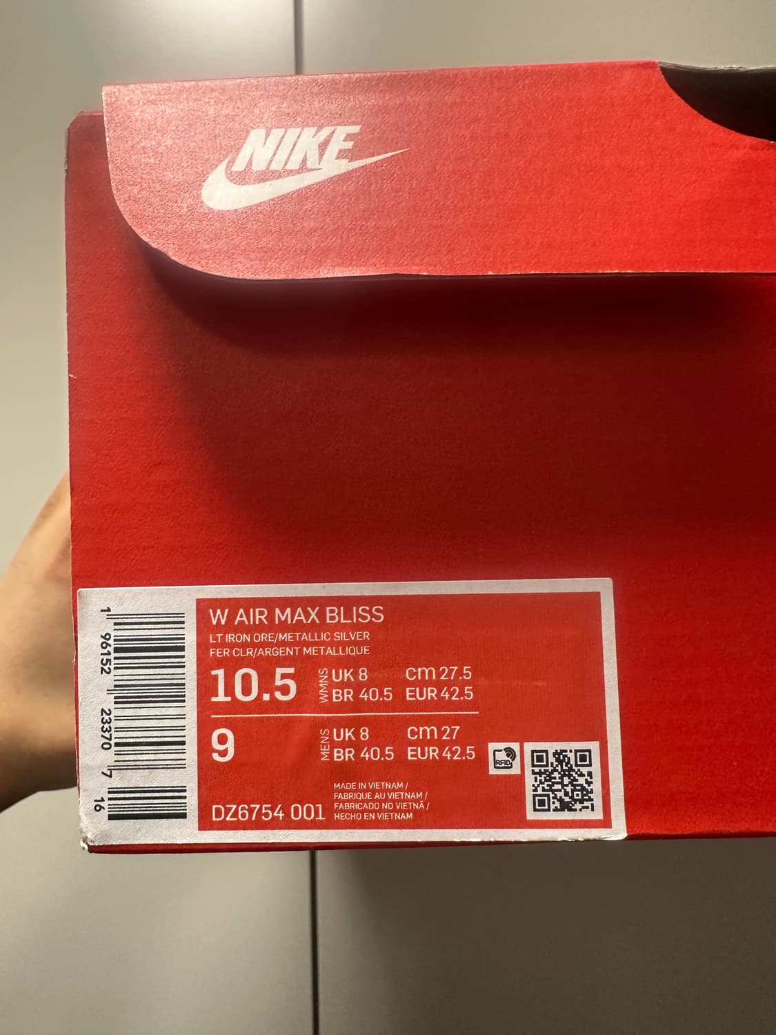 나이키 에어맥스 블리스 라이트 아이언 오어 아머리 네이비 상품이미지5