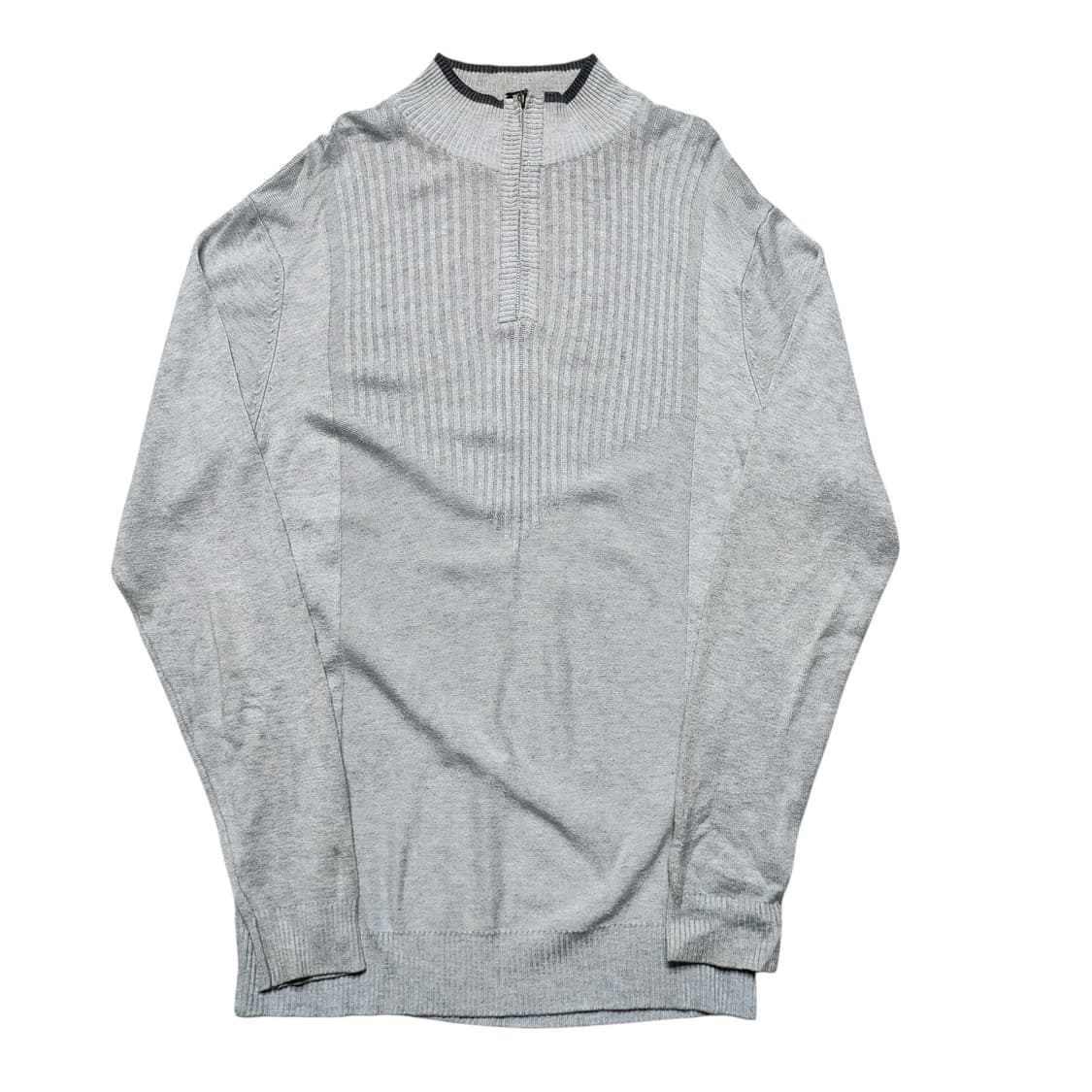 폴로 니트 집업 상품이미지1