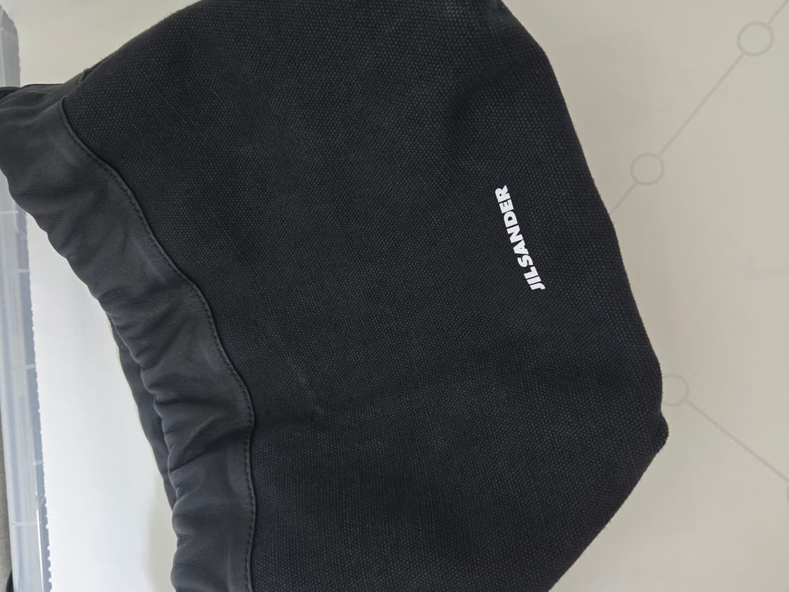 질샌더 드로스트링 리버서블 블랙 정품 상품이미지5