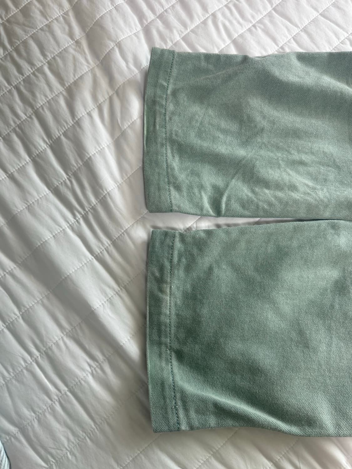 (중고) 플라스틱 프로덕트 카프 포켓 팬츠 에메랄드 M 상품이미지2