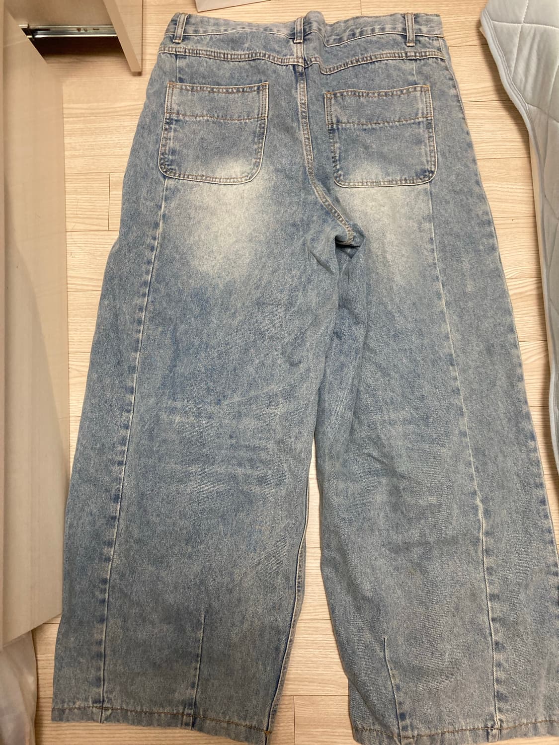 트릴리온 워싱 벌룬핏 데님 (xl) 상품이미지2