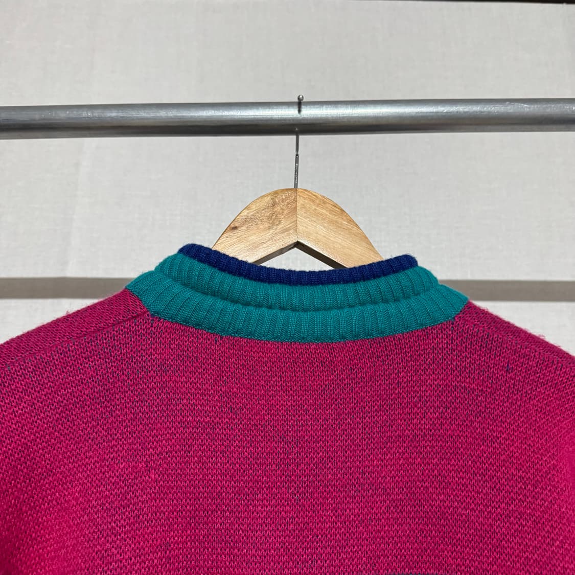 FILA 이태리 하프넥 집업 니트 L 상품이미지4