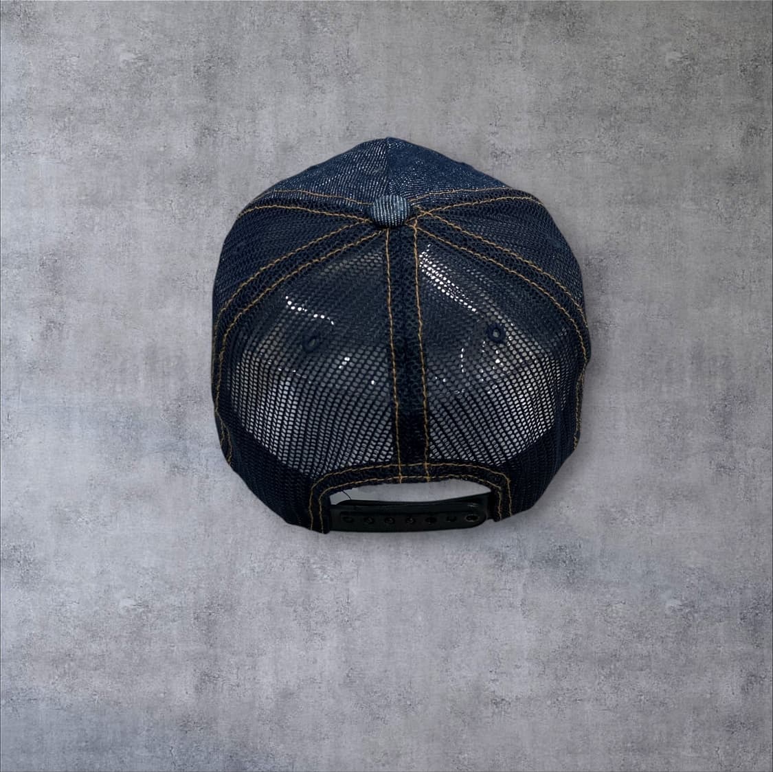 본더치 데님 베이직 로고 메쉬 캡 상품이미지4