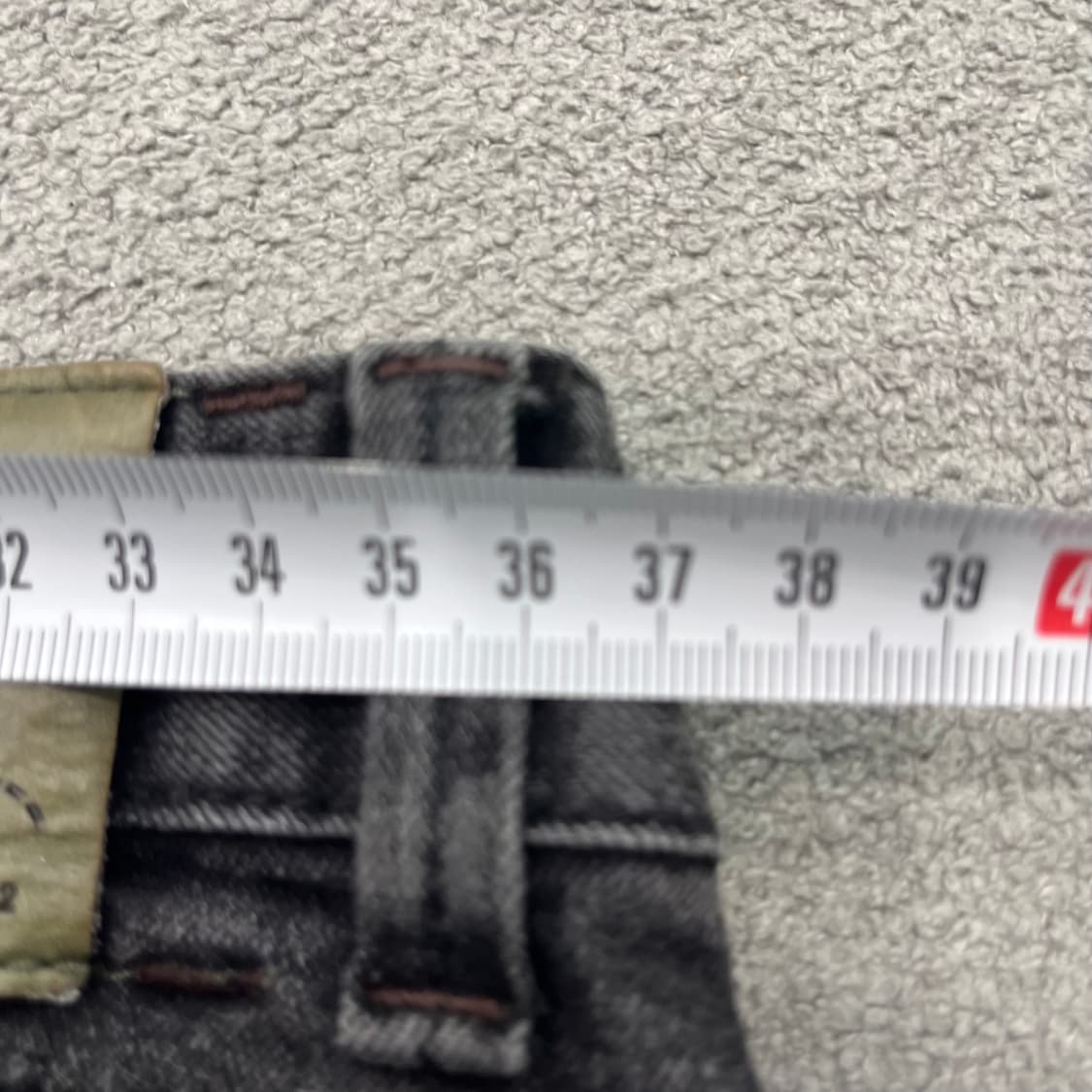 30 후부 흑청 데님 팬츠 상품이미지8