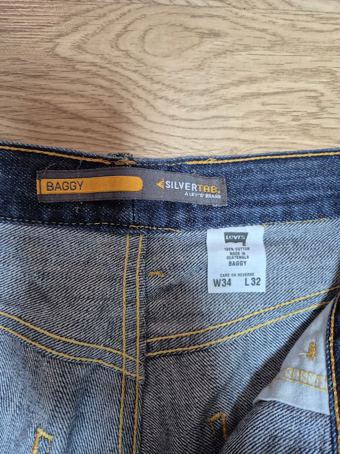 Levi's 실버탭 배기진 34사이즈 상품이미지3