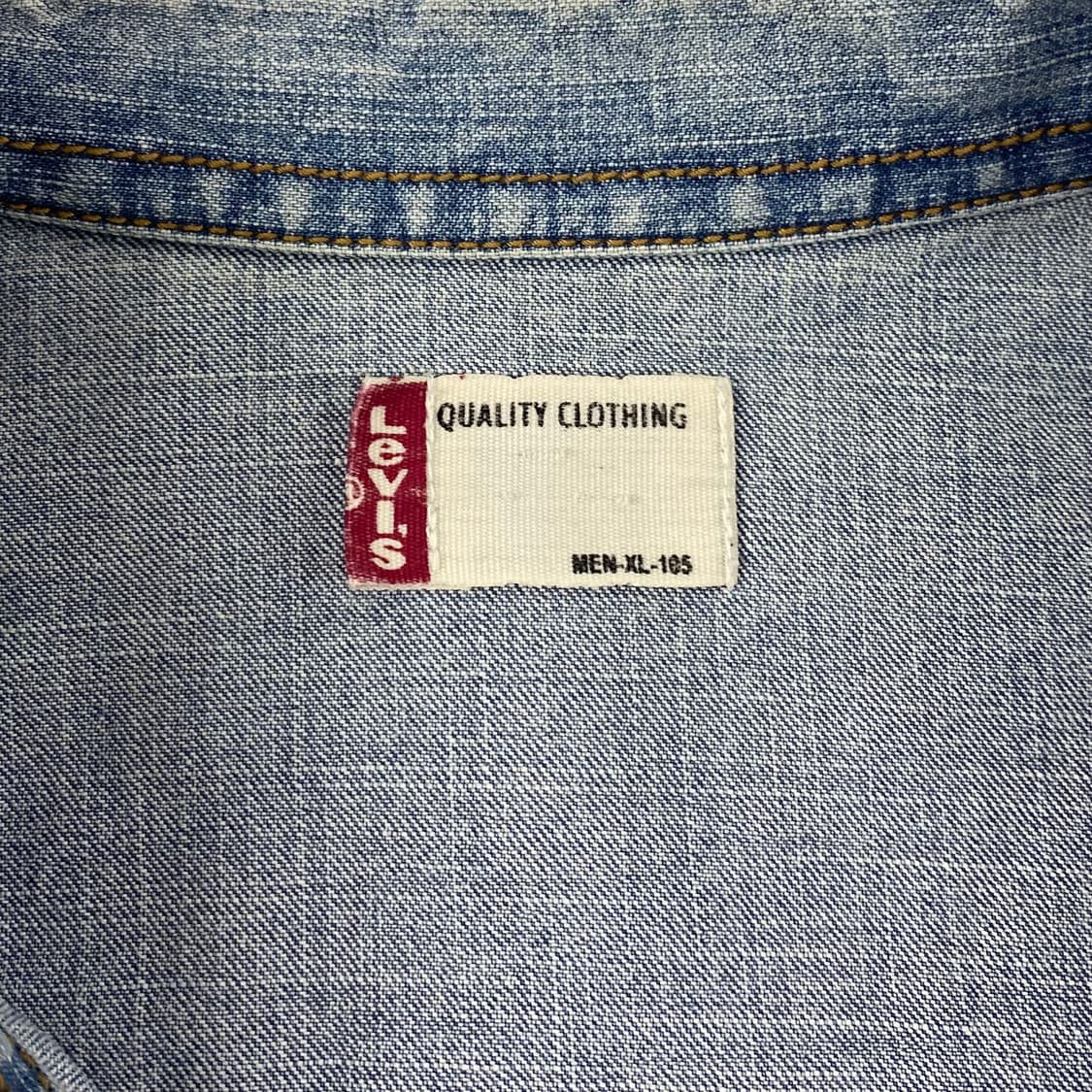 리바이스 포켓 워싱 웨스턴 셔츠 자켓 (105) 상품이미지8