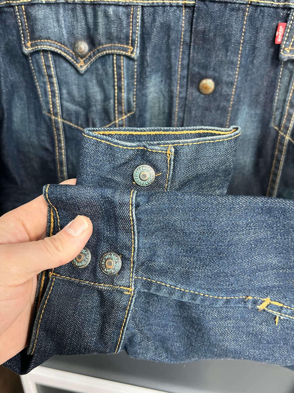 Levis 리바이스 이지 라이더 트러커 데님 자켓 상품이미지4