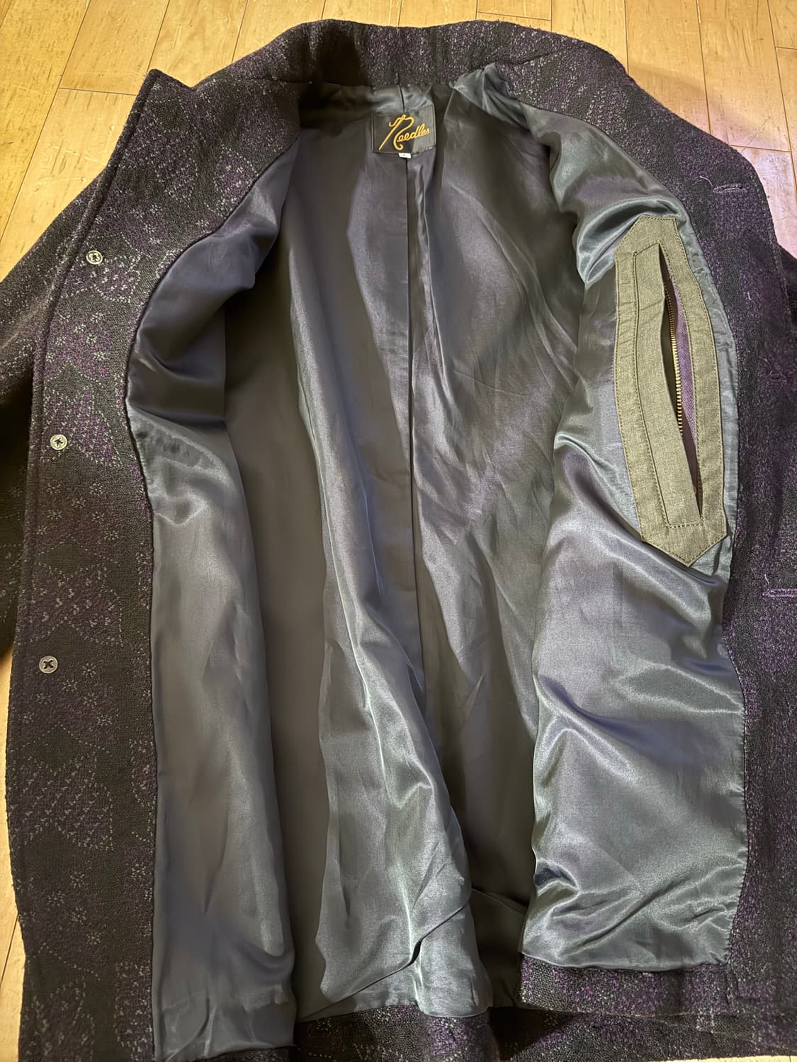 Needles 니들스 울 자켓 코트 L 상품이미지4