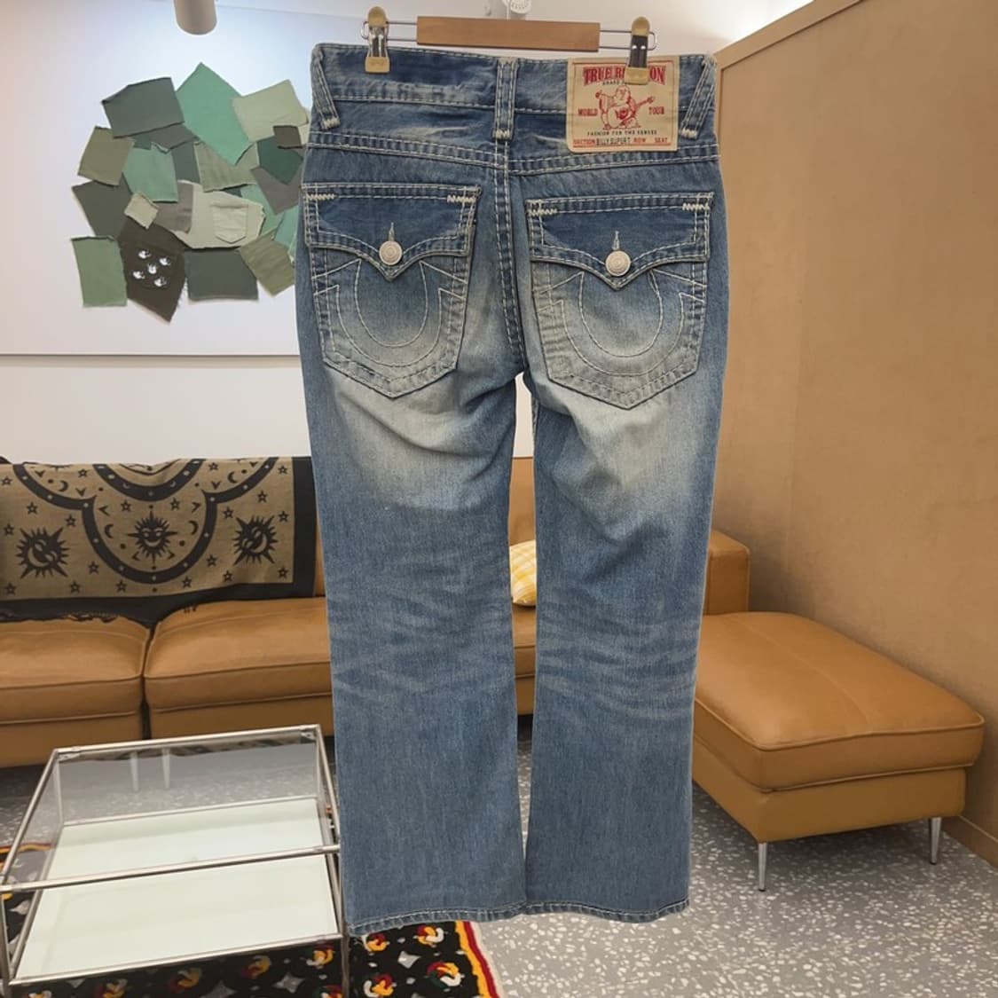 트루릴리전 빌리슈퍼티 Y2K 데님 청바지 28인치 C07347 상품이미지4