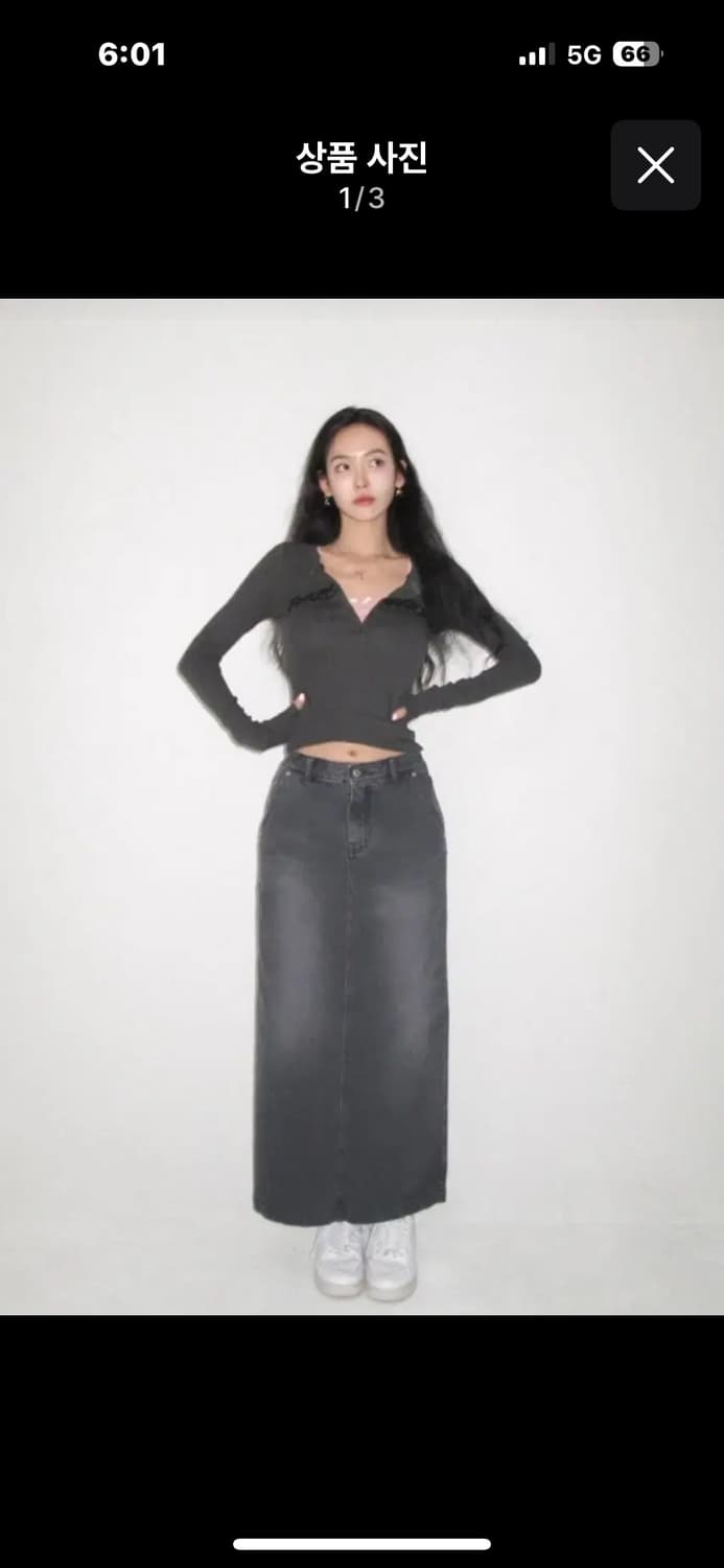 페일제이드 레트로 패치 y2k 페제 긴팔 티셔츠 상품이미지2