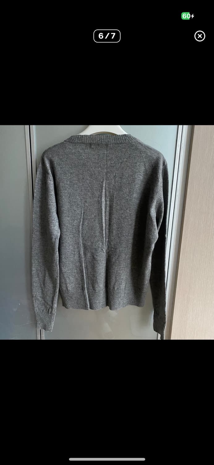 Gimaguas 기마구아스 핀쿠 플라워 니트 그레이 상품이미지5