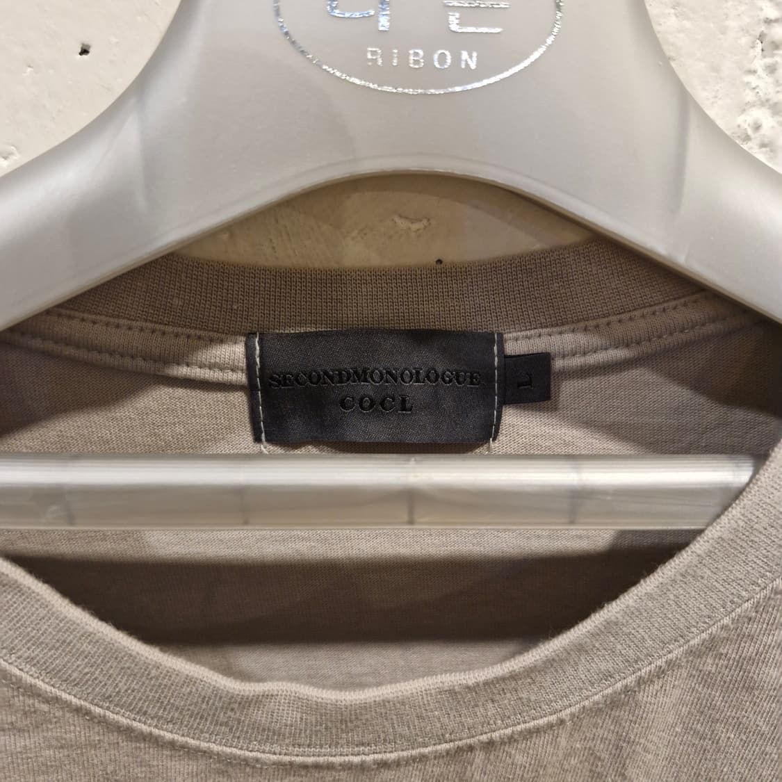 세컨모놀로그 롱슬리브 티셔츠 새상품 상품이미지4