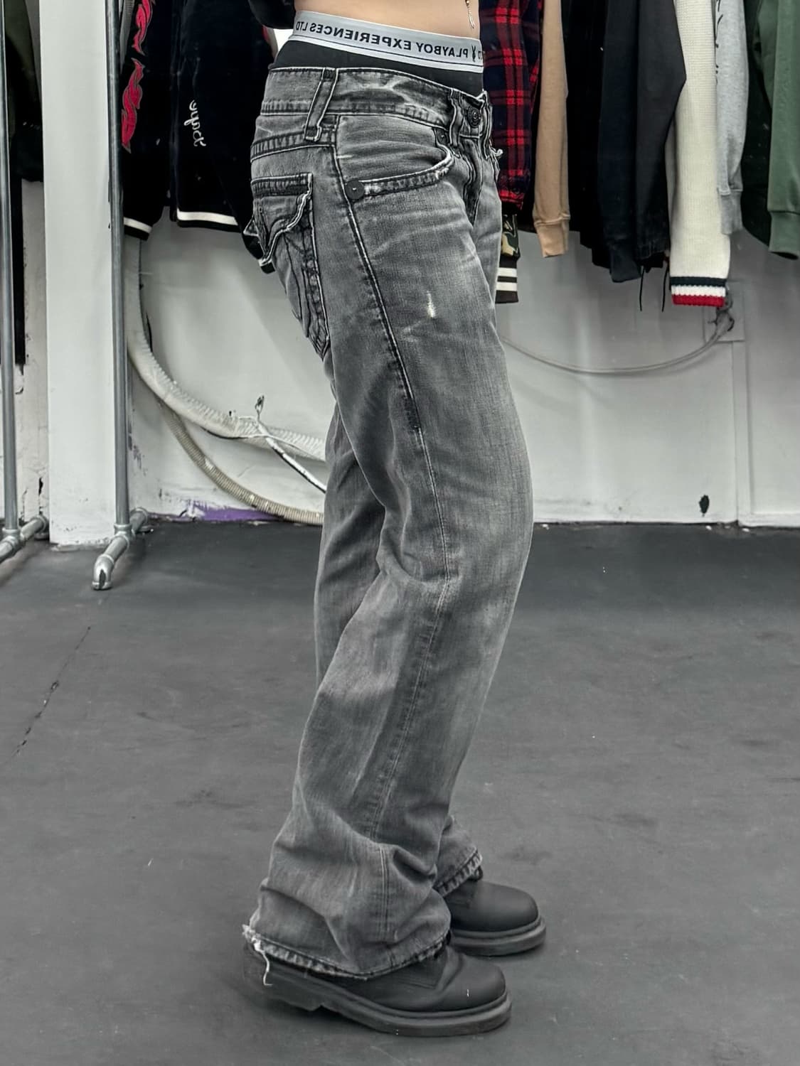 트루릴리전 빌리 슈퍼티 데님팬츠 상품이미지4