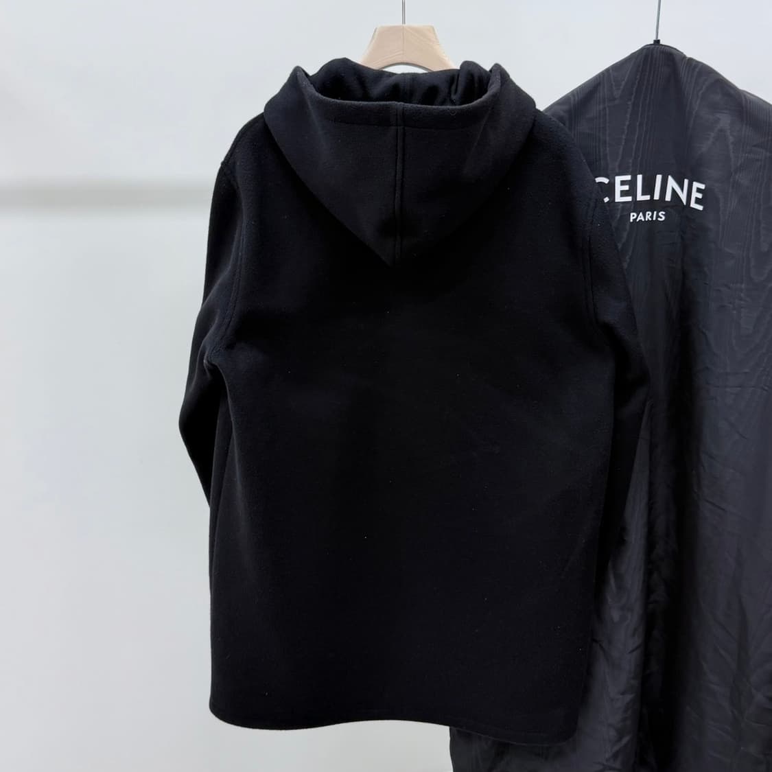 [S+급/52] 셀린느 더블 페이스 울 코트 테디 자켓 상품이미지4