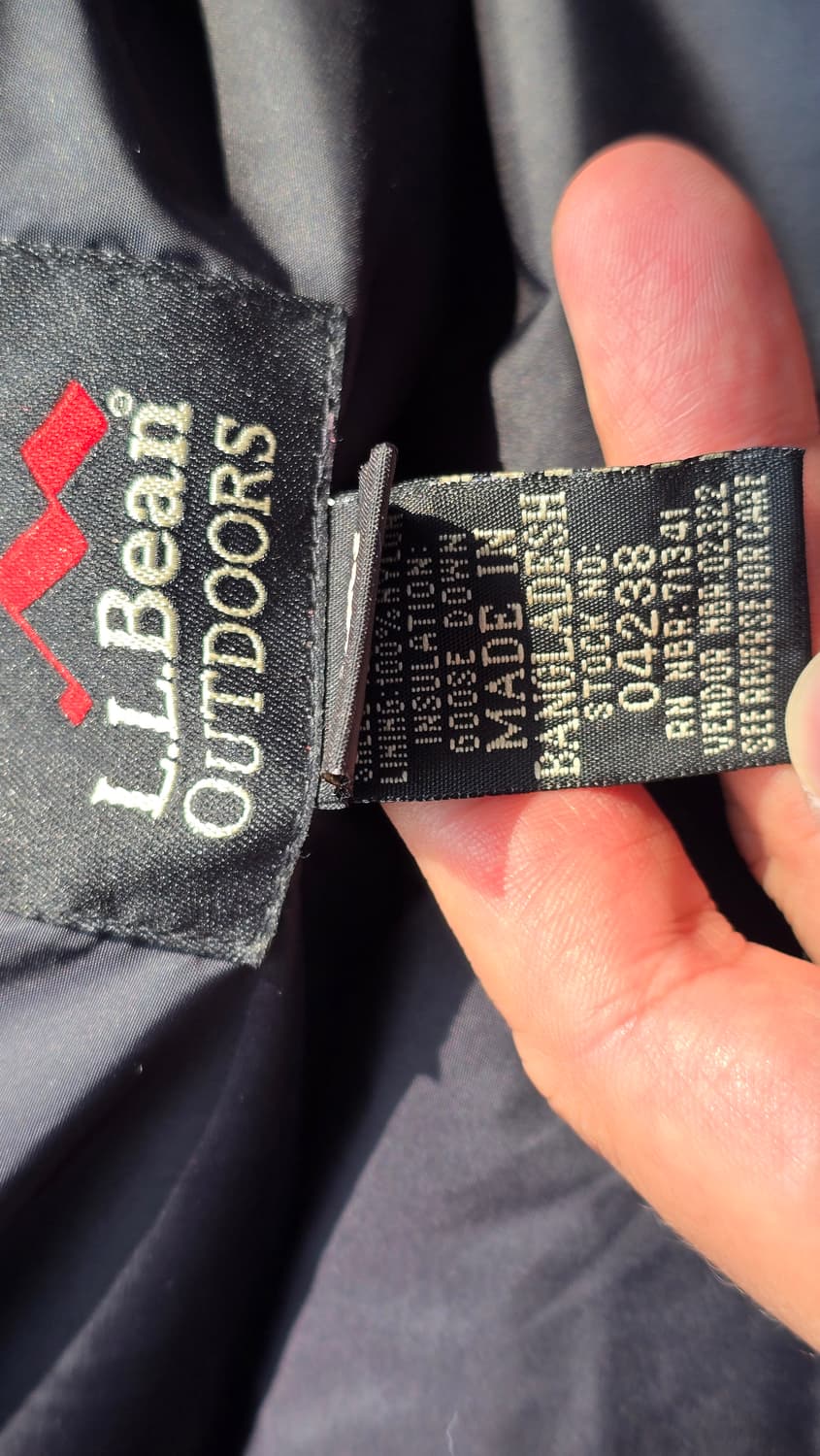 L.L.Bean 엘엘빈  구스 다운 베스트 조끼 여성 OS 상품이미지6