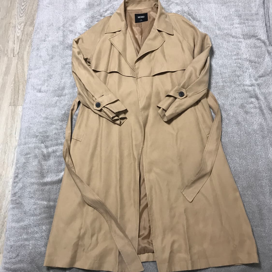 MIXOO 미쏘 여성 트렌치 로브 코트 S사이즈 상품이미지2
