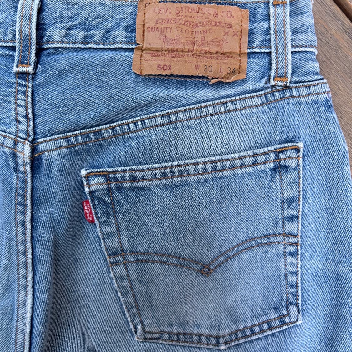 90s USA 리바이스 Levi’s 501 데님 팬츠 상품이미지8
