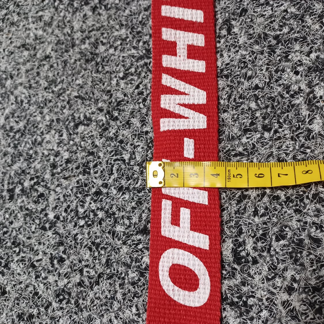 오프화이트  OFF-WHITE 레드 벨트  상품이미지2