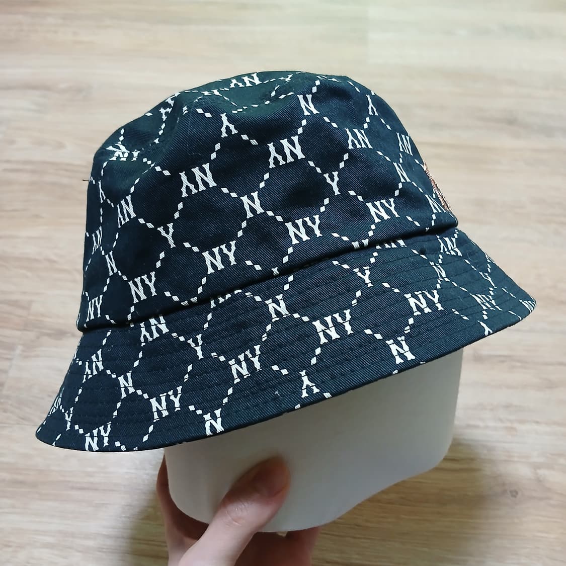 MLB 엠엘비 모노그램 금자수 버킷햇 벙거지 모자 상품이미지4