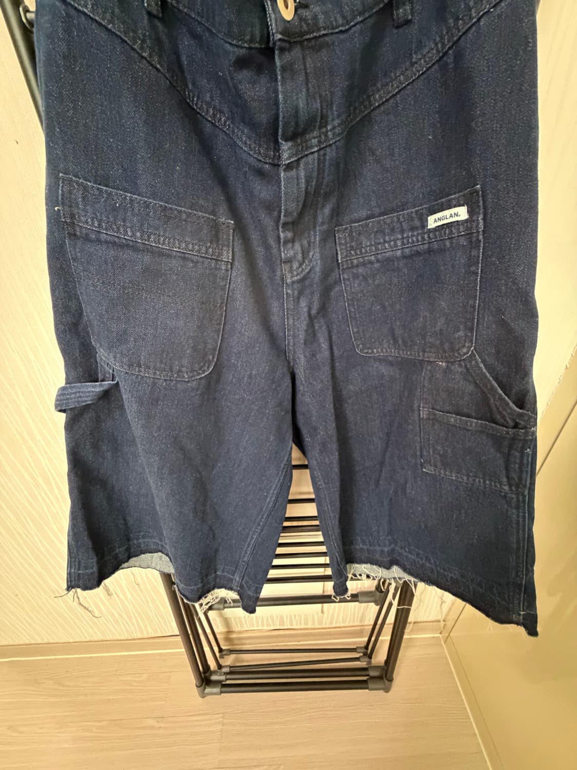 앵글런 벌룬 버뮤다 데님쇼츠 상품이미지8