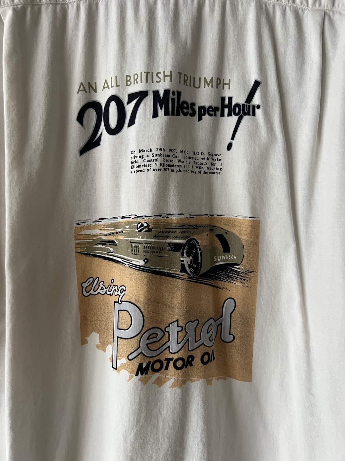 [XL]90's USA 빈티지 Petrol 모터오일 셔츠 상품이미지6