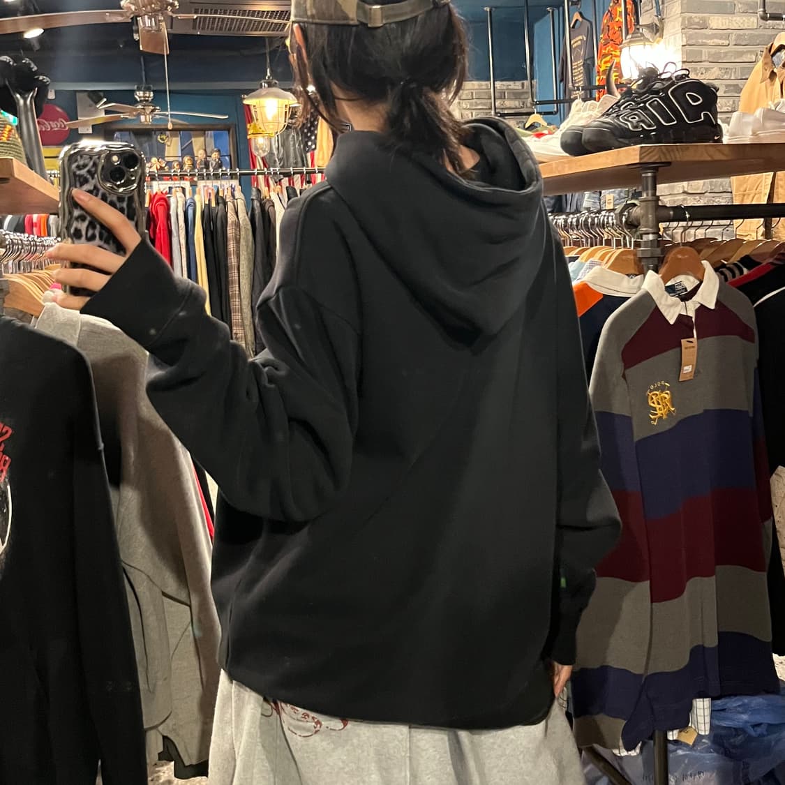 THE NORTH FACE 노스페이스 빅로고 후드티 상품이미지3