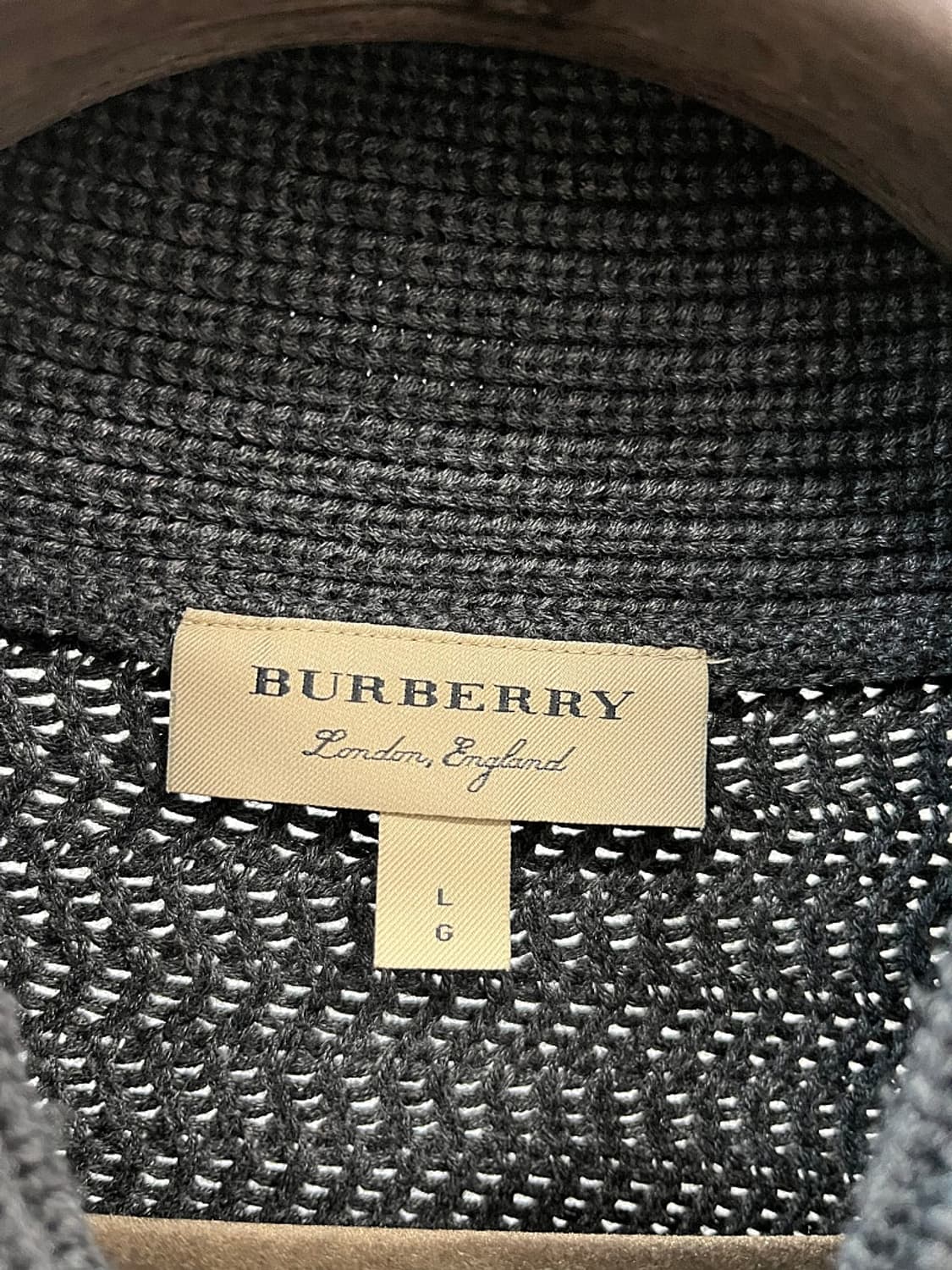 105) 버버리 숄넥 니트 스웨터  상품이미지3