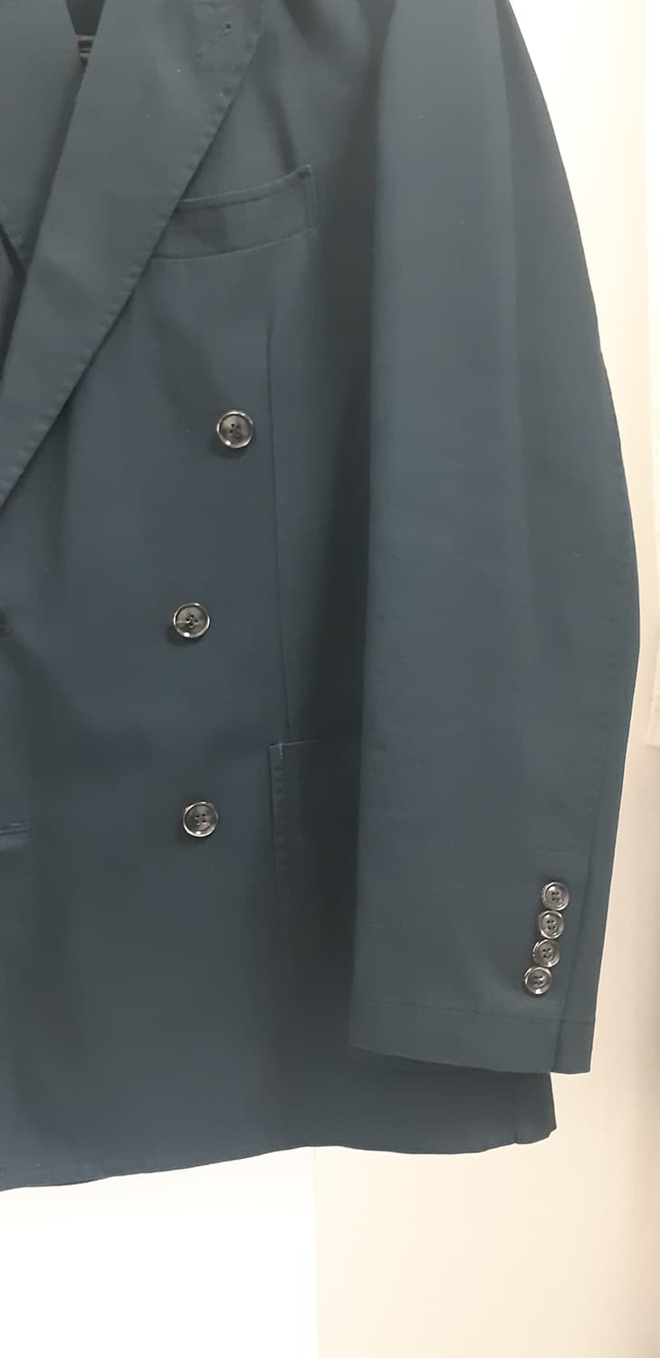 솔티 워시드 더블 브레스티드 자켓 m 상품이미지7